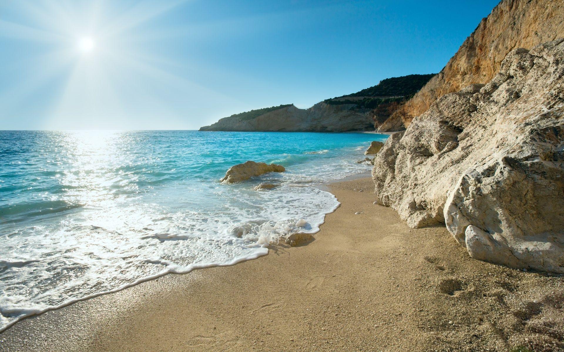1920x1200 Coast greece greece nature sea wallpaperx1200