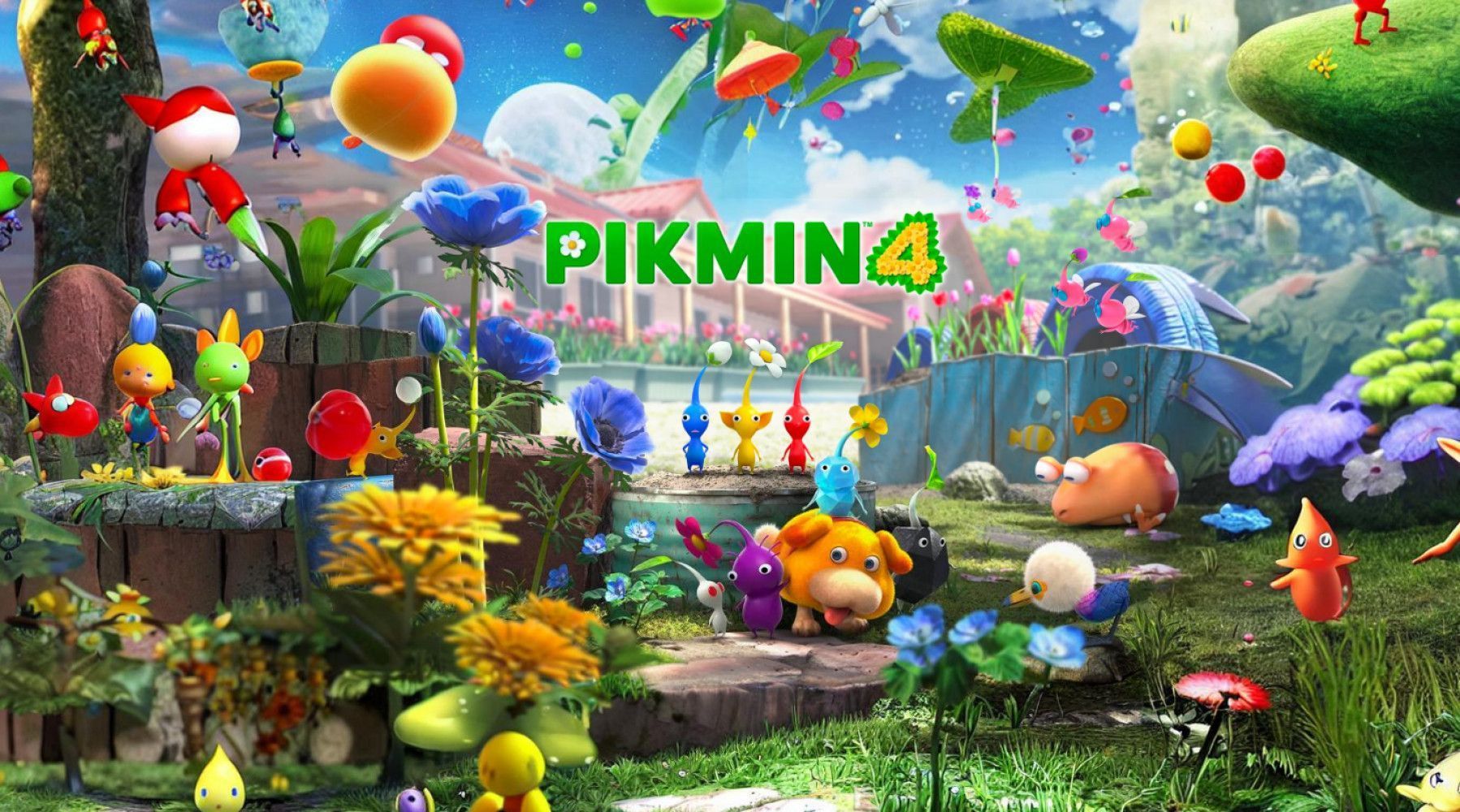 Pikmin 4 Wallpapers - Top Free Pikmin 4 Backgrounds - WallpaperAccess