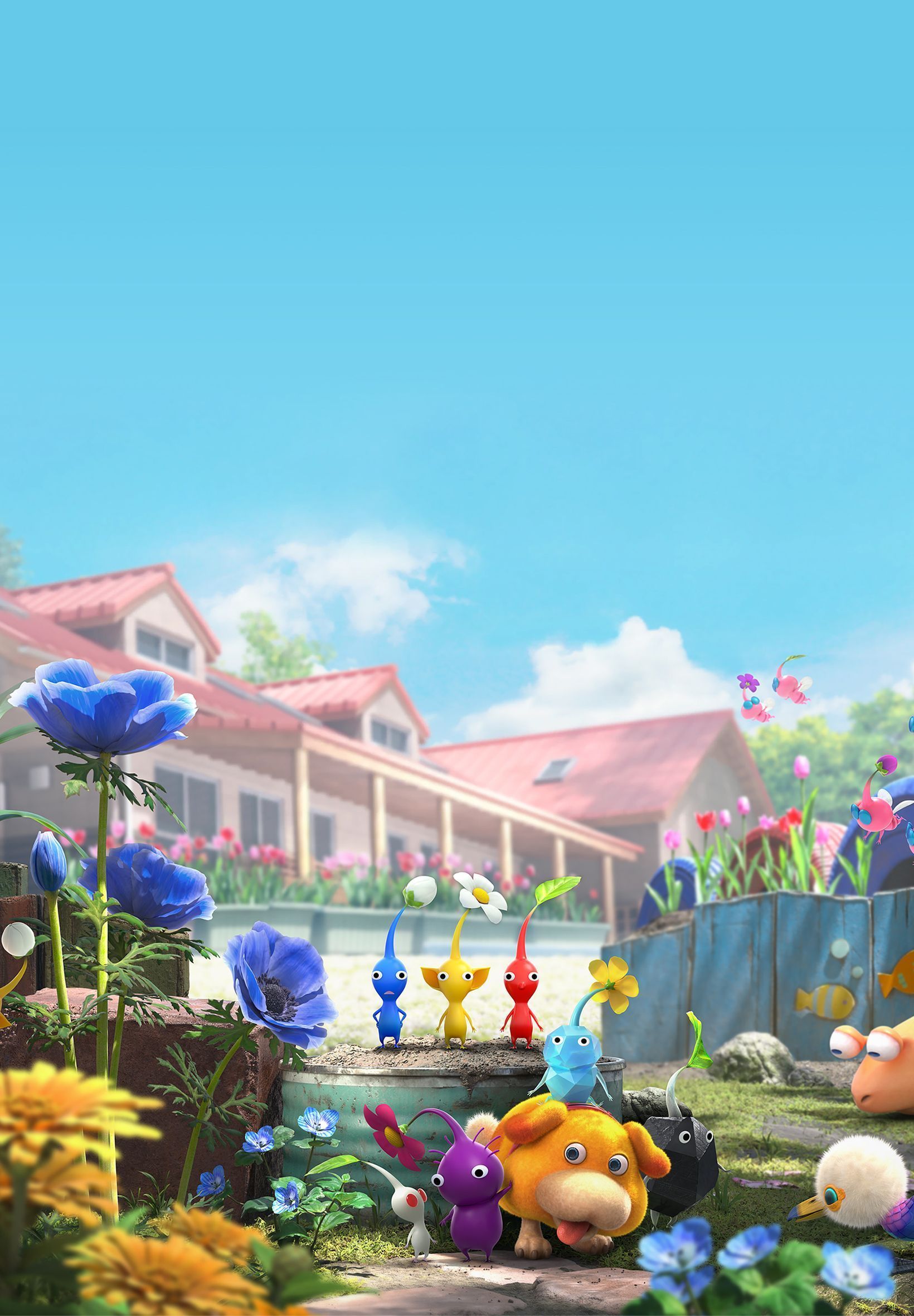 1640x2360 Pikmin 4 Artwork Wallpaper