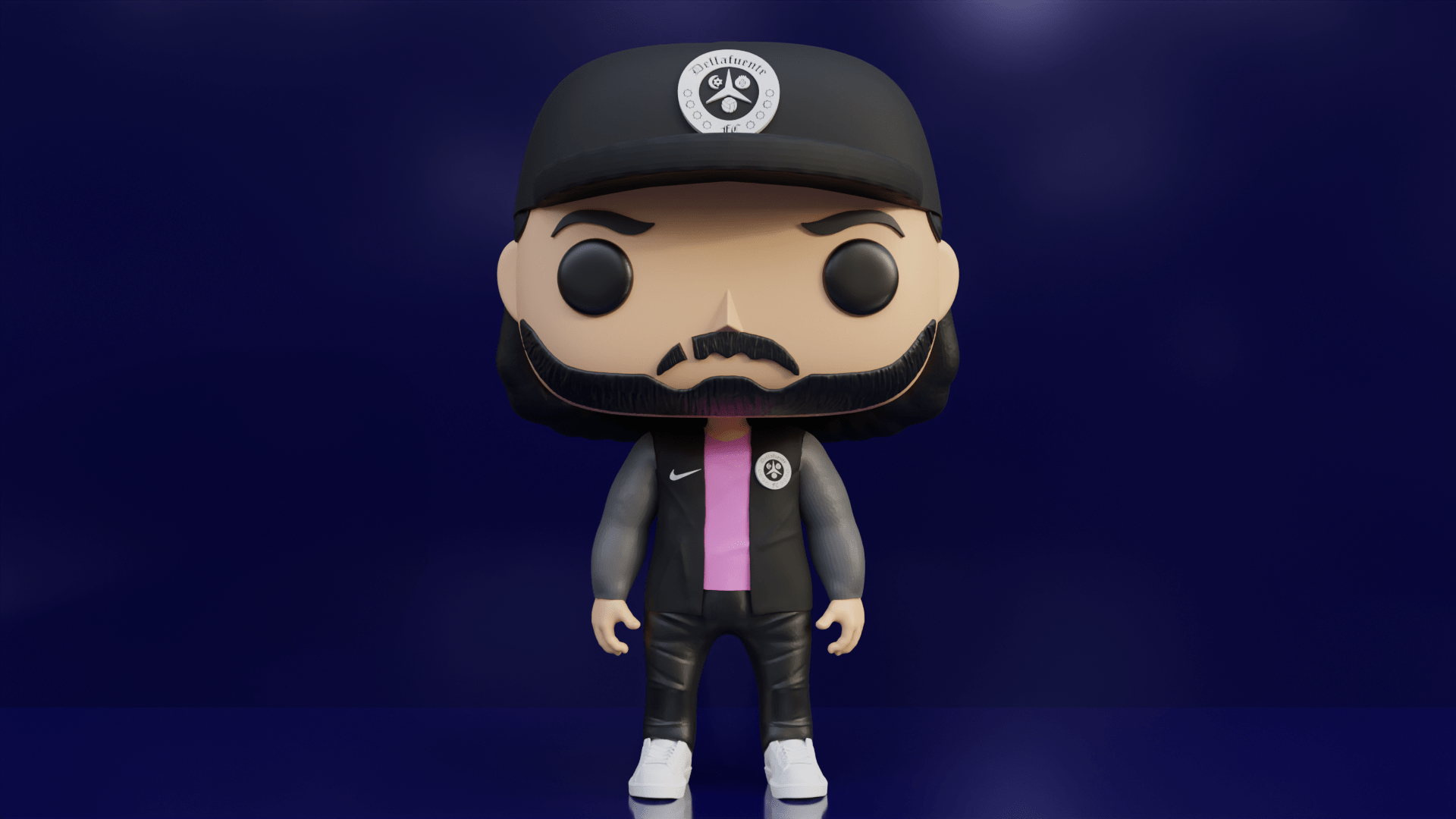 1920x1080 STL file Funko Dellafuente