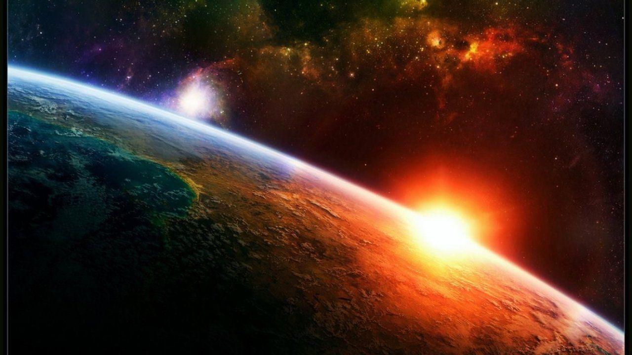 1280x720 Space Wallpaper 4k Sky Desktop Image Free Colourful Sky