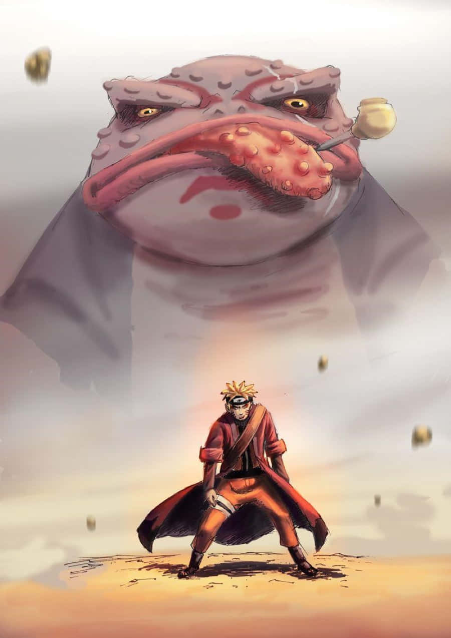 900x1274 Naruto Uzumaki Mastering Sage Mode