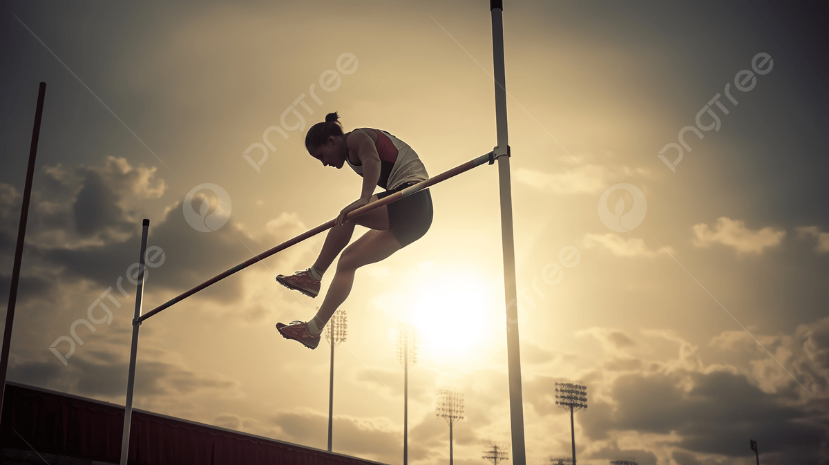 1200x673 Highjump Athlete Jumps Over The High