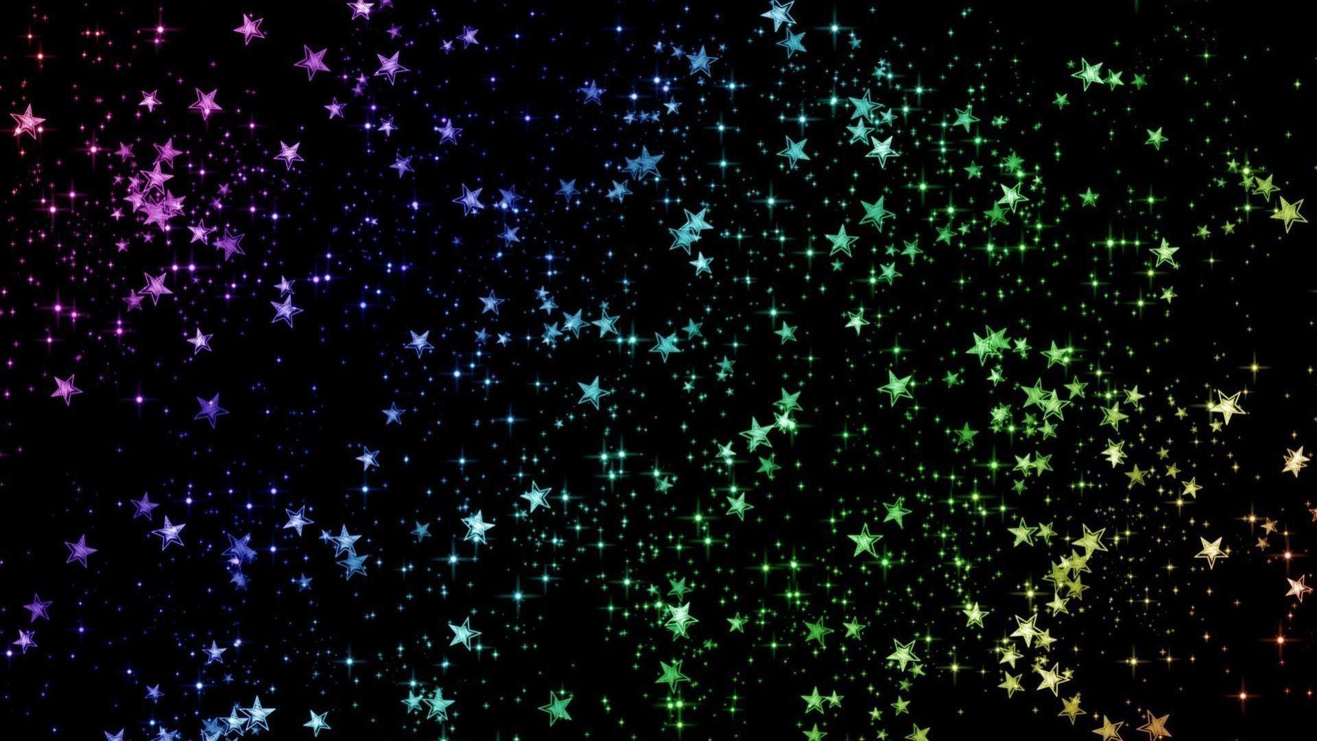 1920x1080 Glitter Stars hình nền