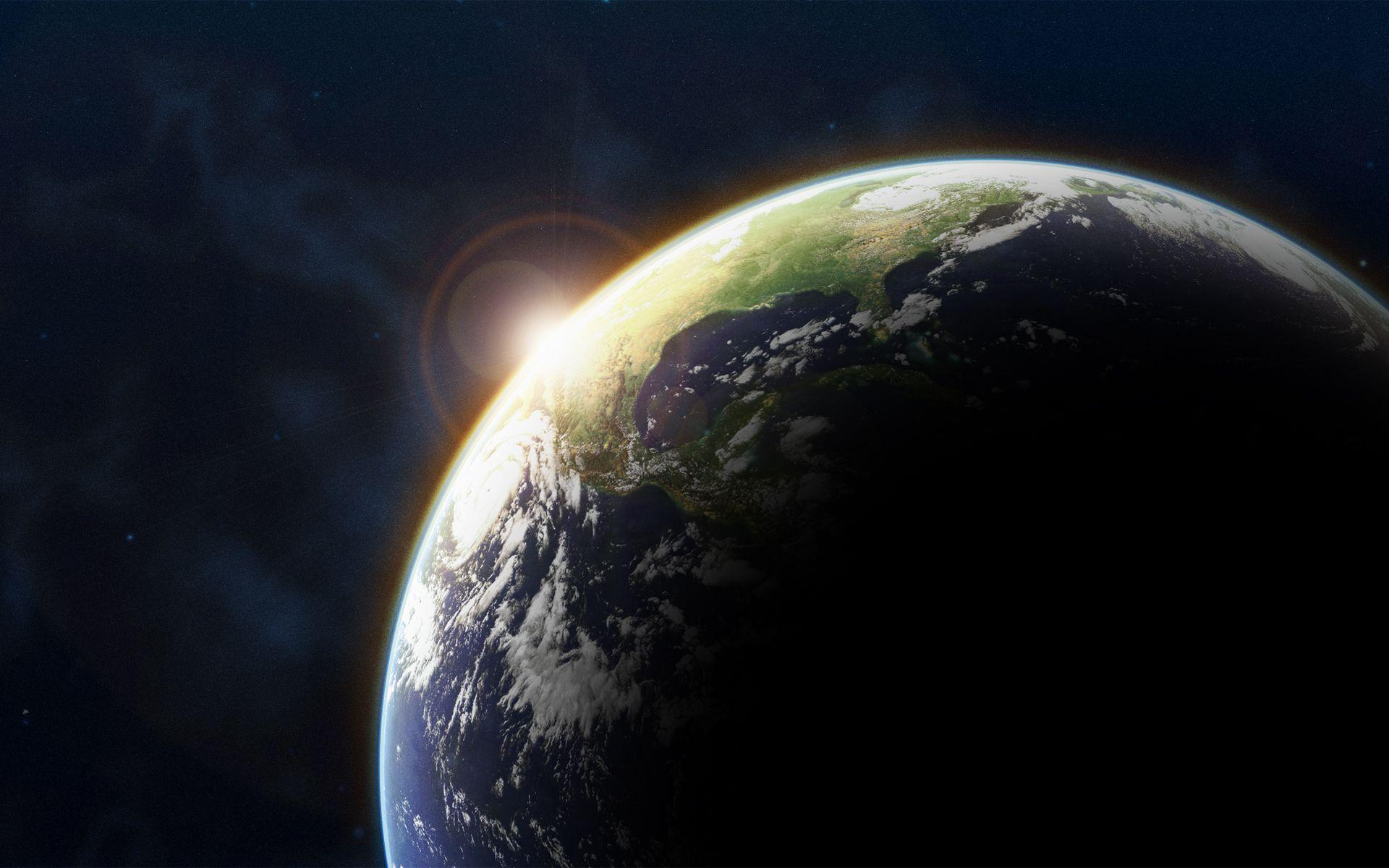 1920x1200 Earth From Space Wallpaper