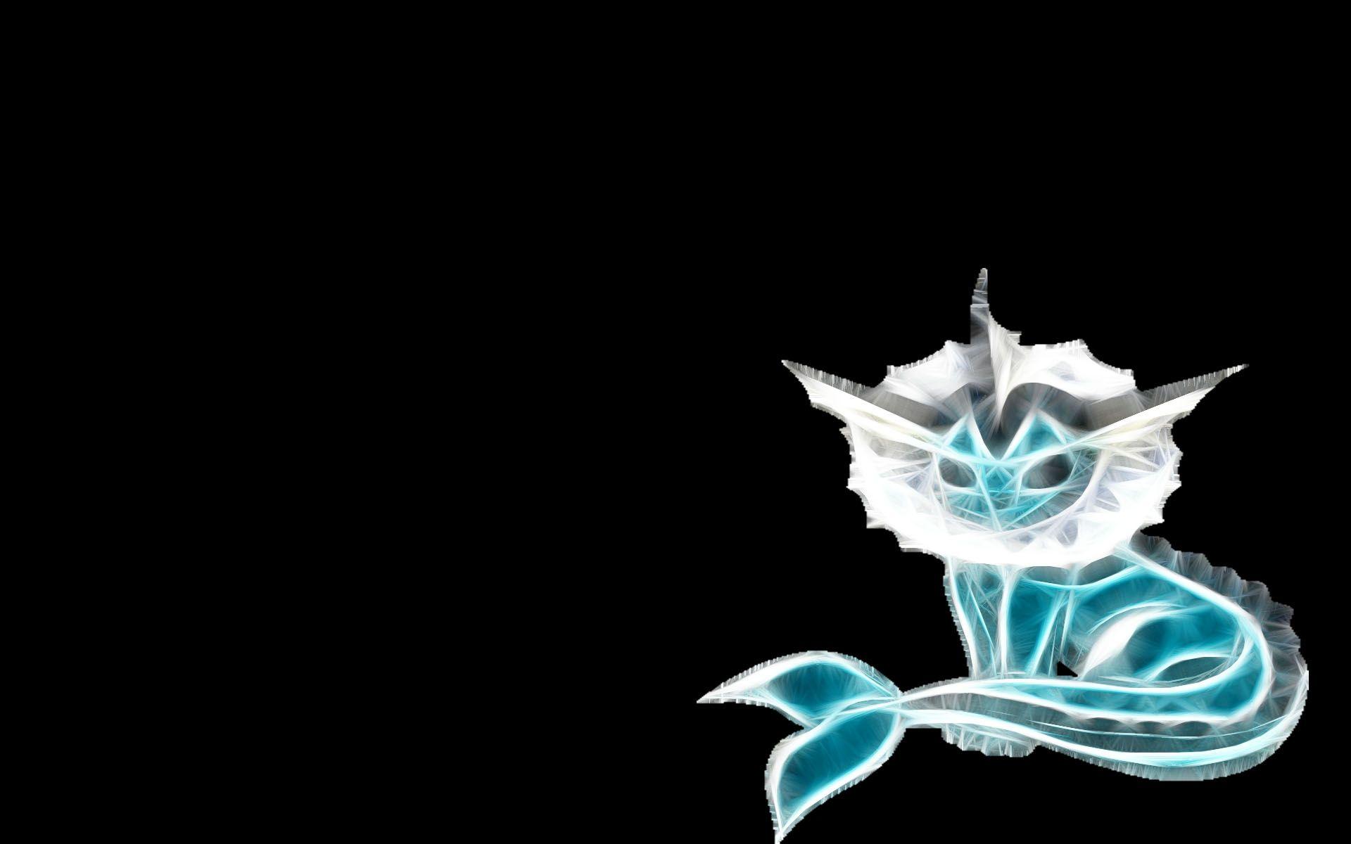 1920x1200 pokemon vaporeon black background 1920x1200 wallpaper High Quality