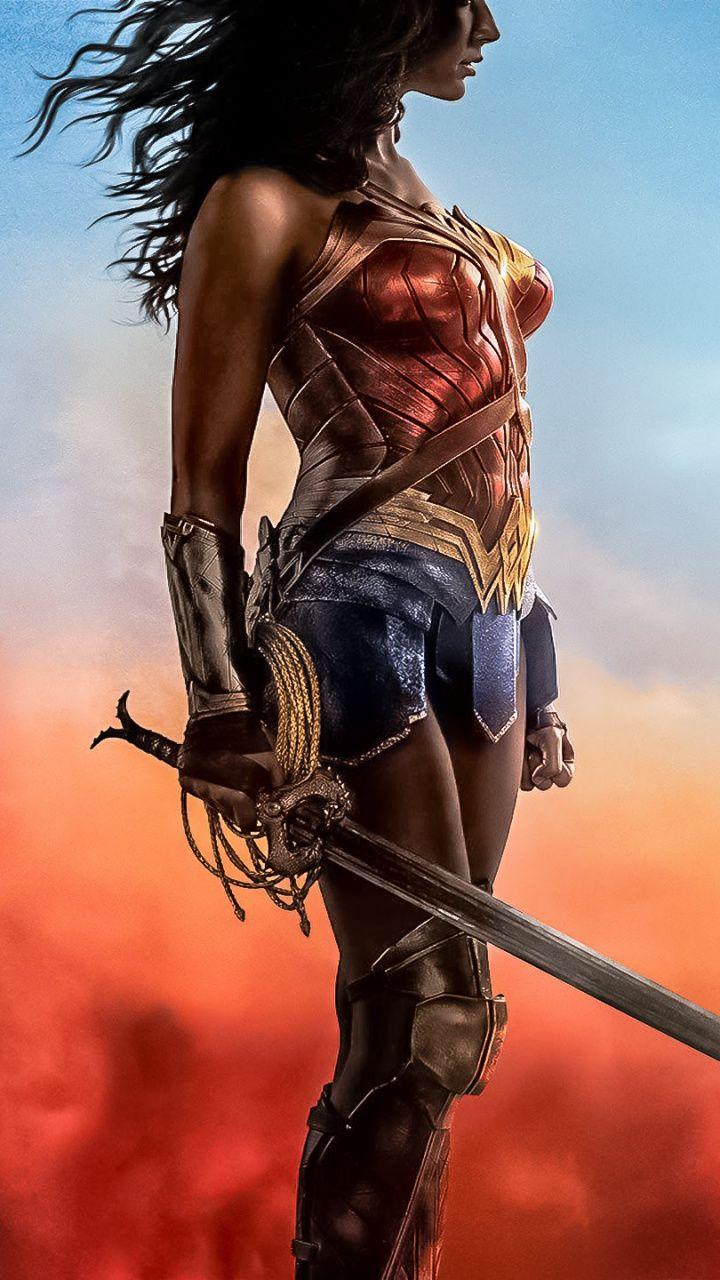 720x1280 Actor, Film, dc Comics, Sky, Wonder Woman HD Wallpaper