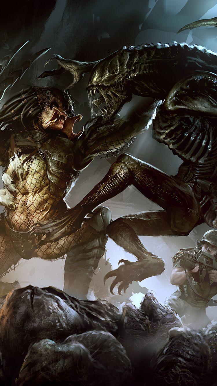 750x1334 Video Game Aliens Vs. Predator (750x1334)