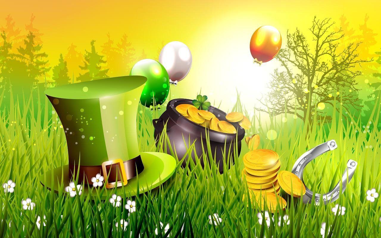 1280x800 St Patrick`s Day Background