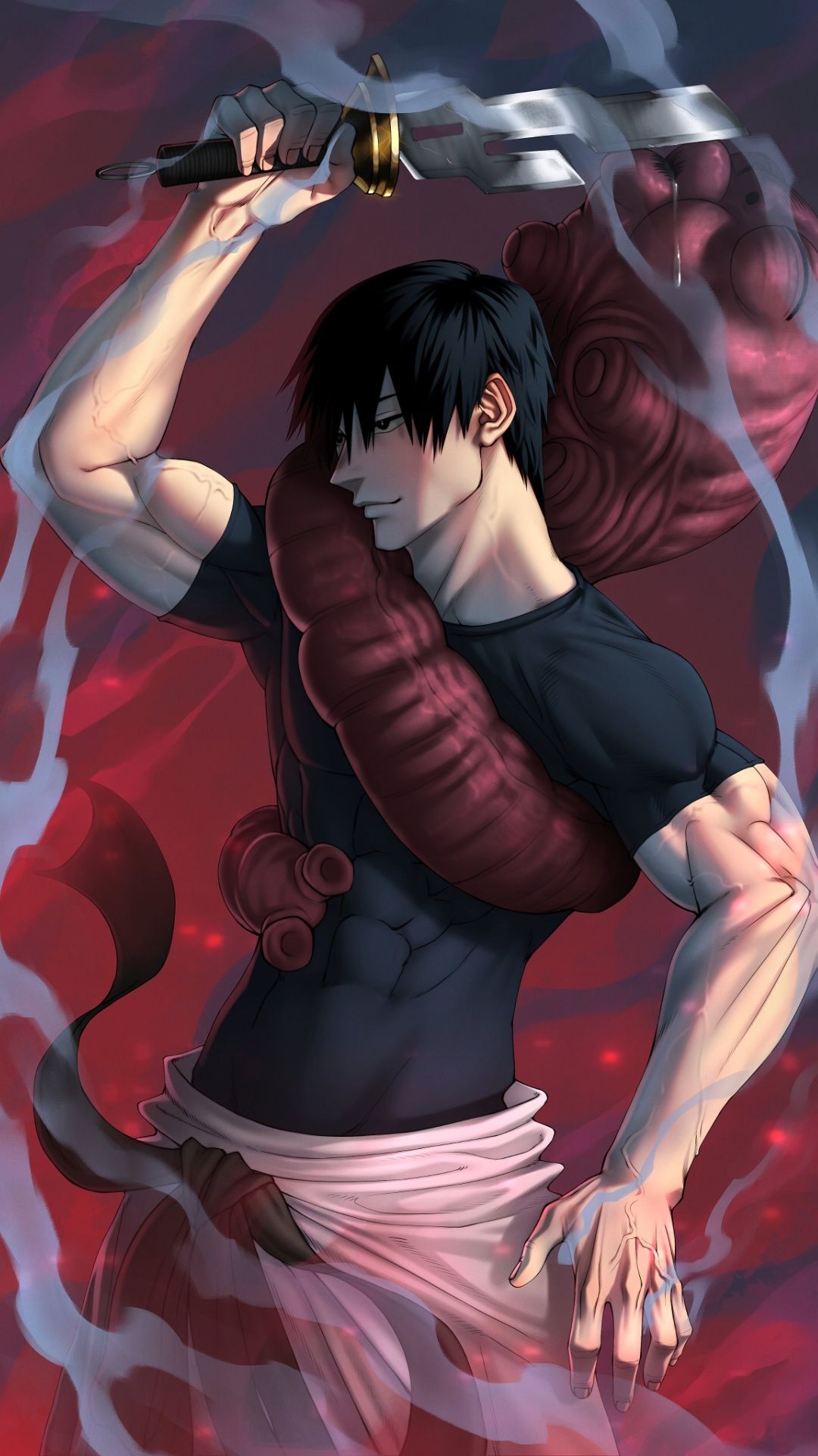 1080x1920 Best Toji Fushiguro Wallpaper