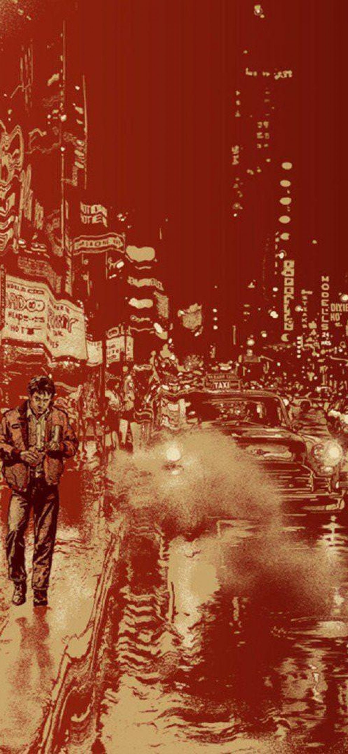 1170x2532 Taxi Driver iPhone Wallpaper