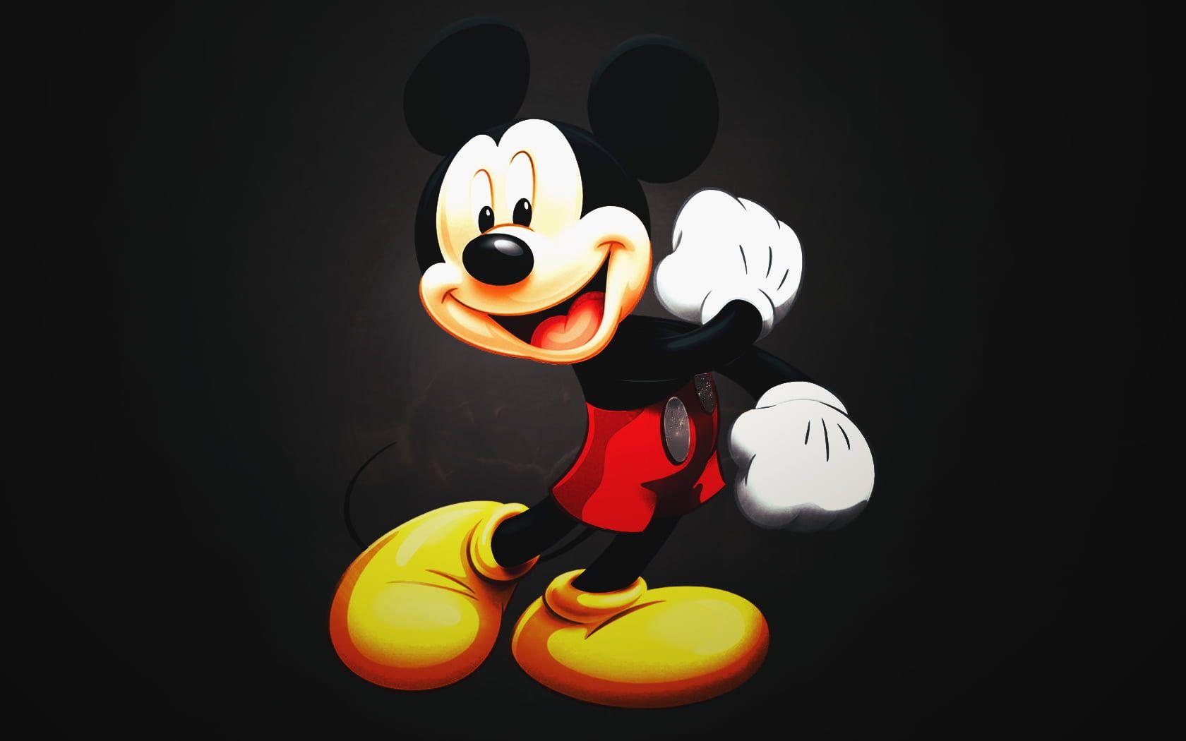 Hình nền chuột Mickey 1680x1050, Chuột Mickey, hoạt hình, trẻ em, Disney HD