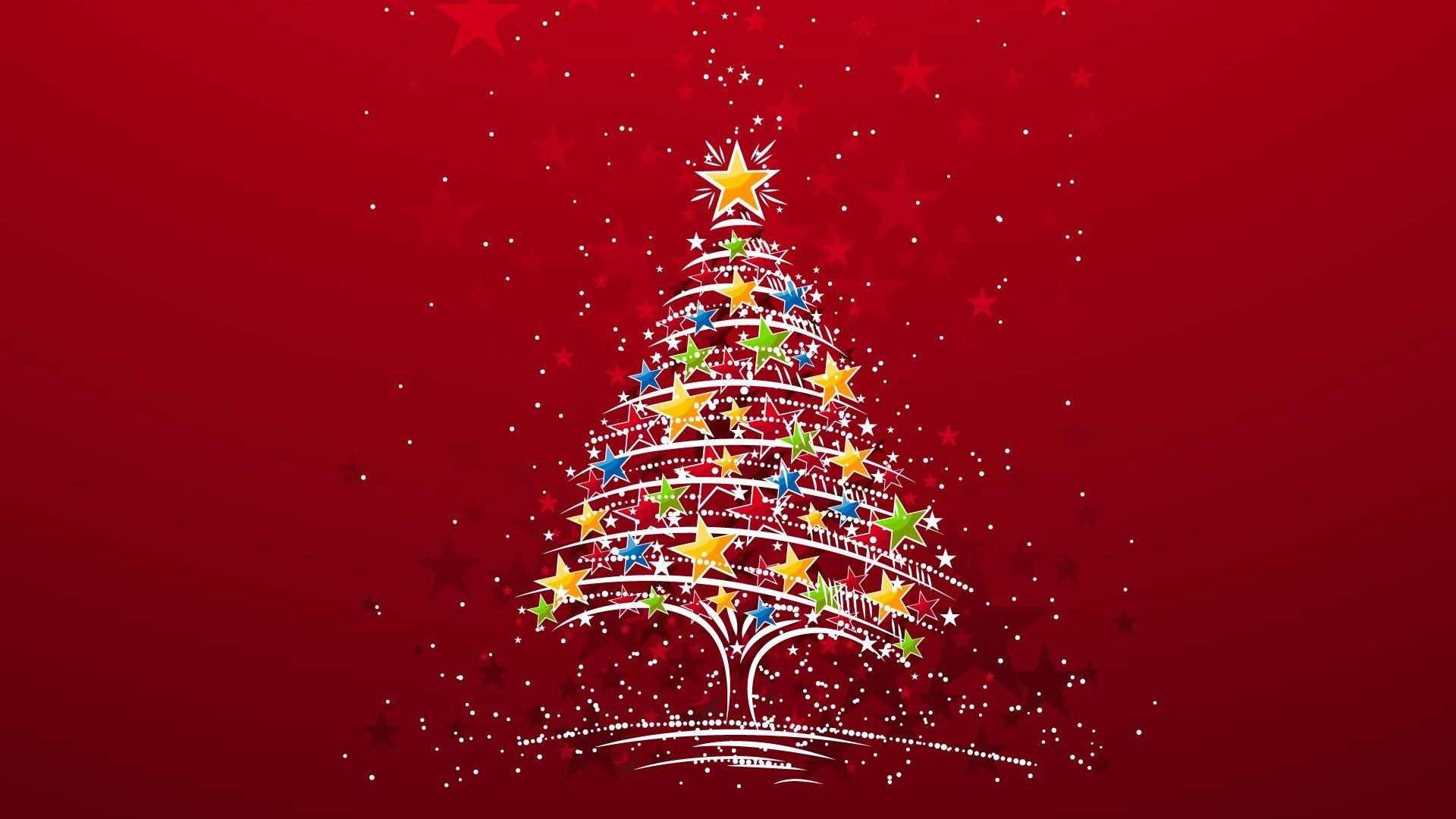 1920x1080 Christmas Tree Stars HD Wallpaper FullHDWpp HD