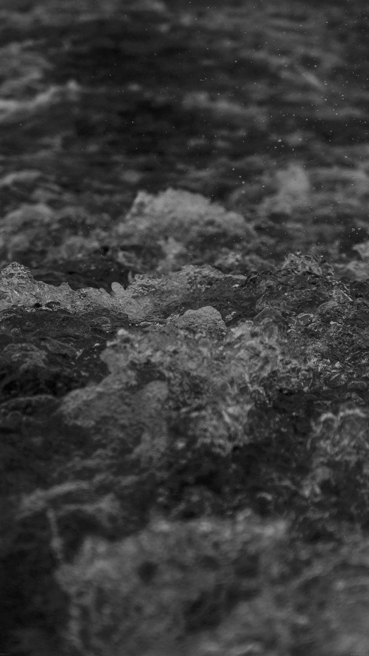 1242x2208 iPhone 6 Wallpaper sea dark ocean nature angry