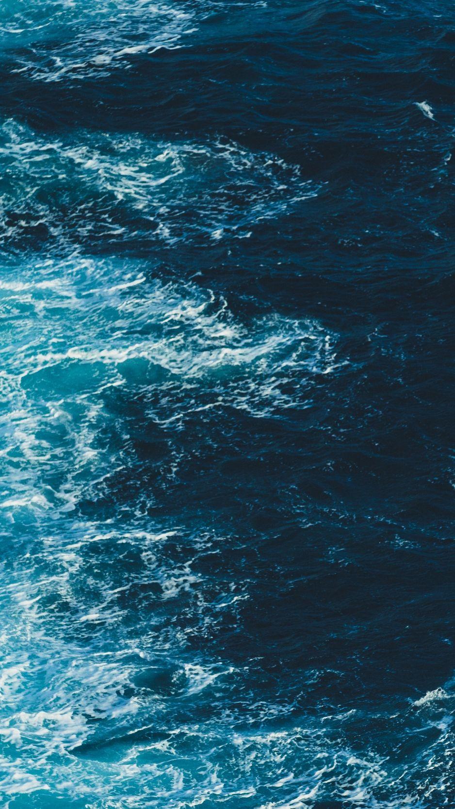938x1668 Download Wallpaper 938x1668 Sea, Ocean, Waves Iphone 8 7 6s