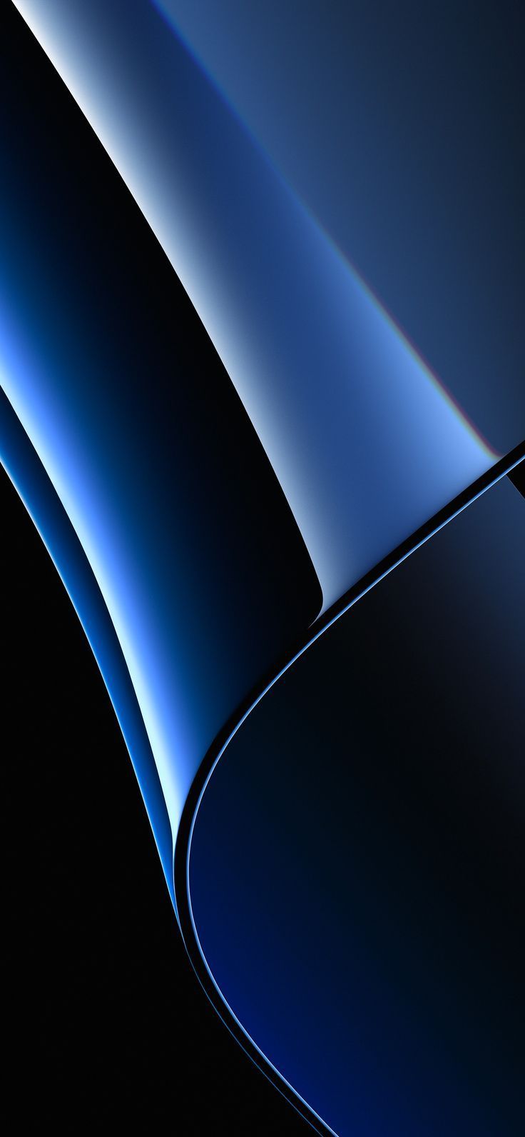 736x1592 New 2021 MacBook Pro (Chroma Blu Dark) Stock Wallpaper In Ultra HD