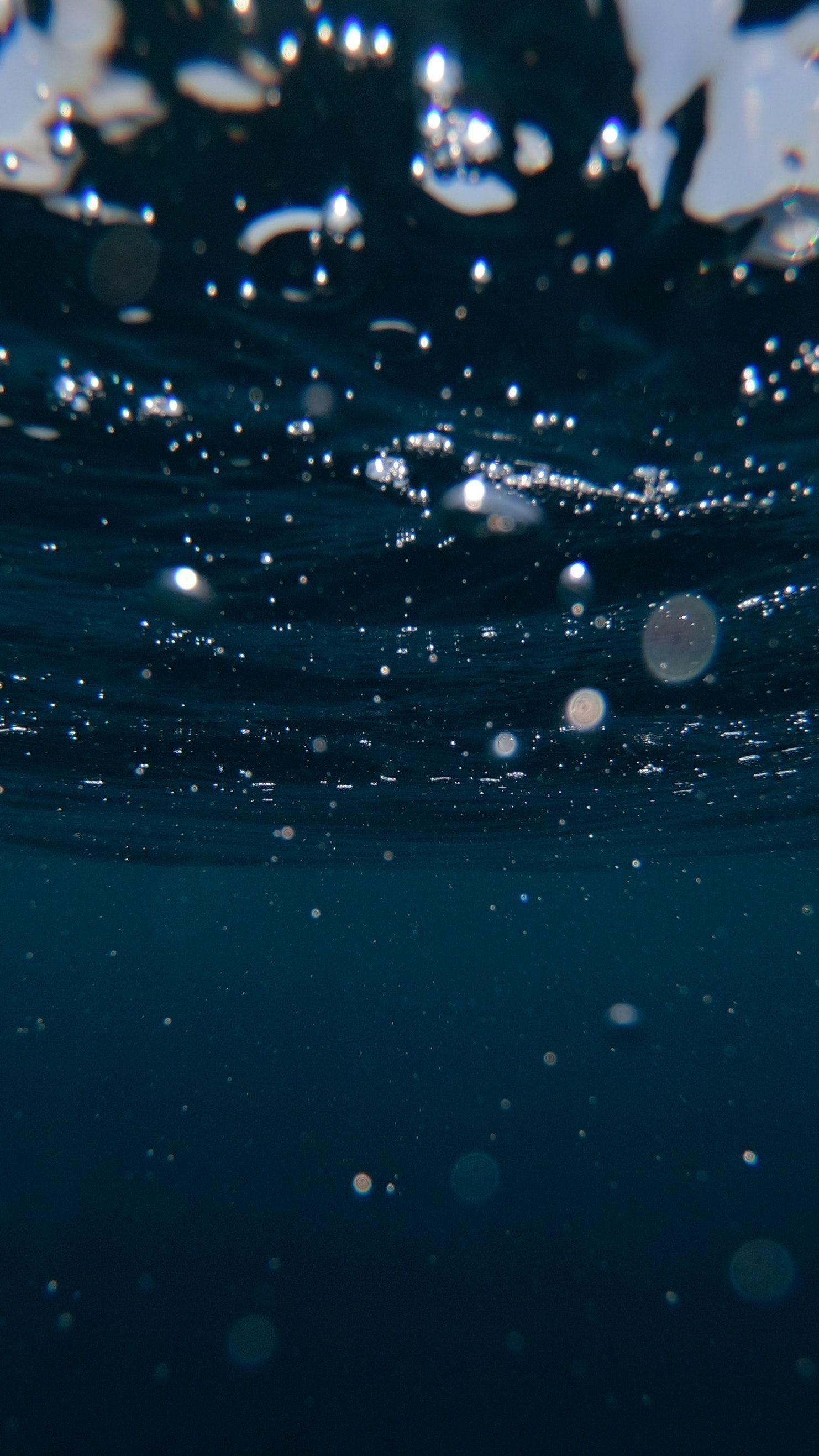 1482x2634 Ocean, sea, underwater and blue HD photo
