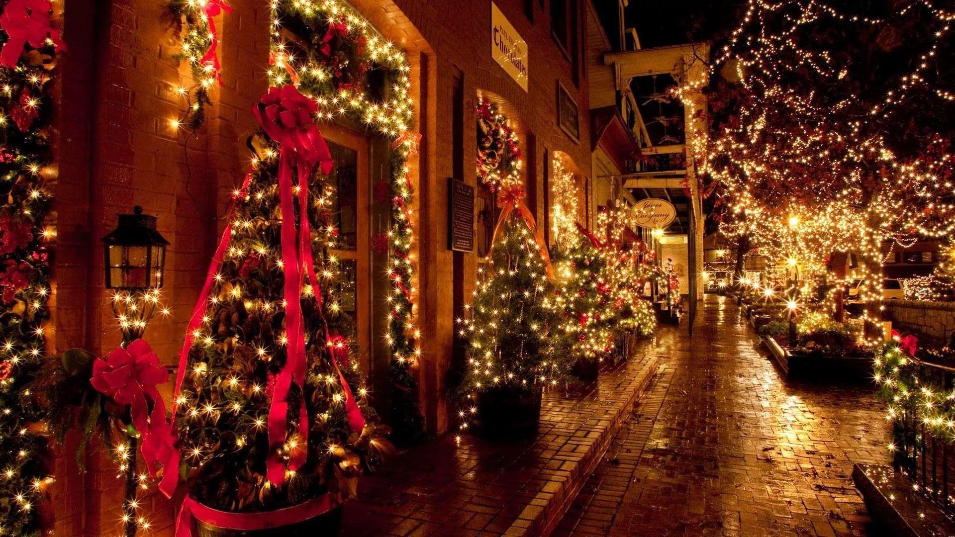 Christmas Lights Wallpapers , Top Free Christmas Lights