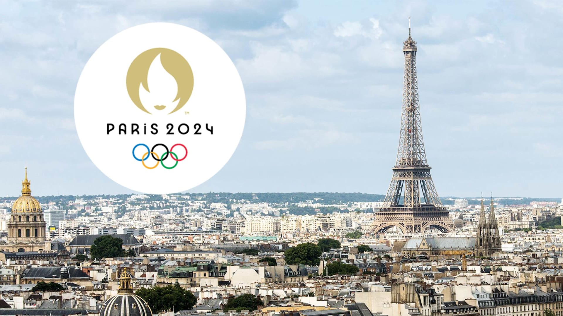 1920x1080 Olympic and Paralympic Games emblem