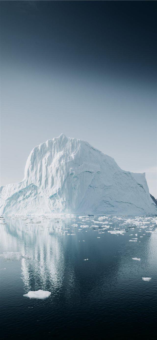 640x1385 Arctic Iceberg reflected iPhone X wallpaper #cold #winter