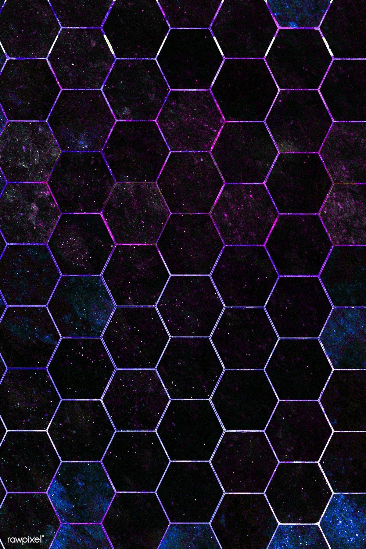 Purple Hexagon Wallpapers - Top Free Purple Hexagon Backgrounds ...