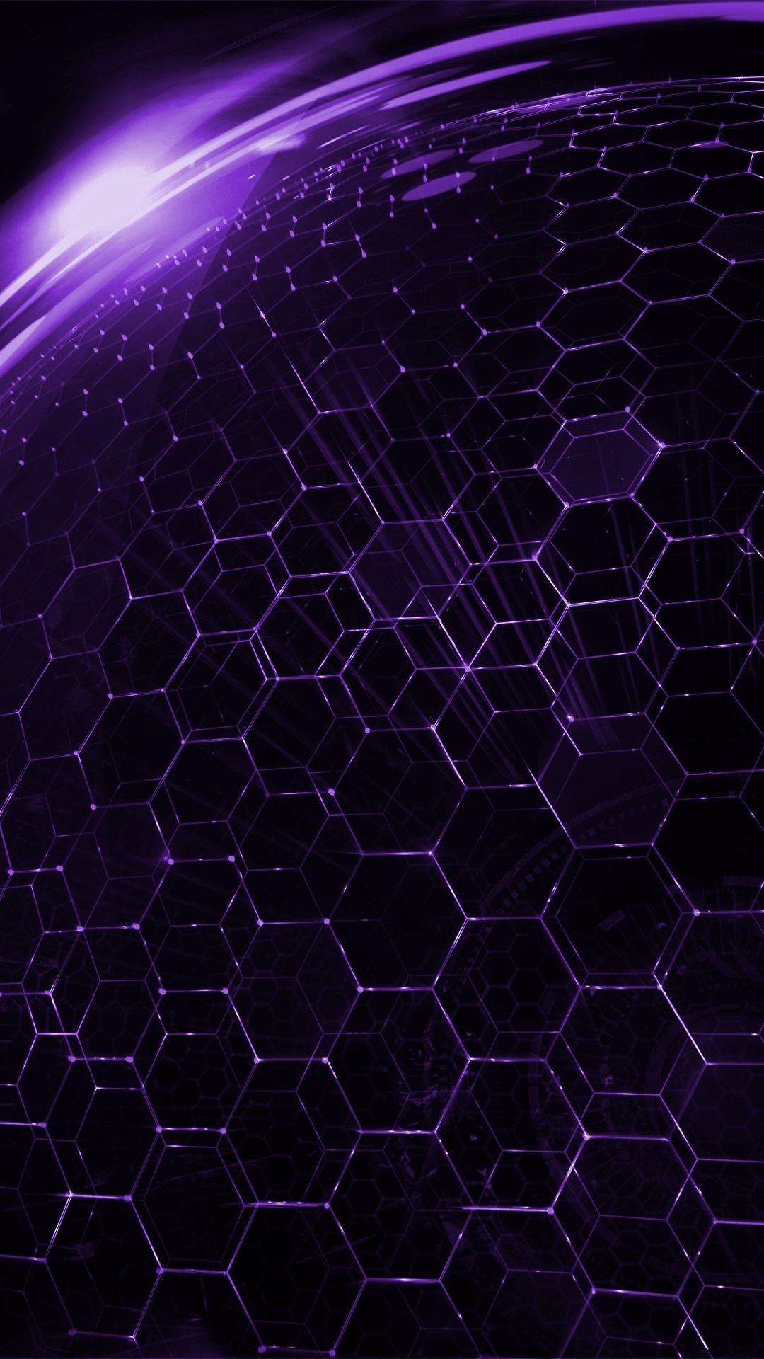 purple hexagon pop it