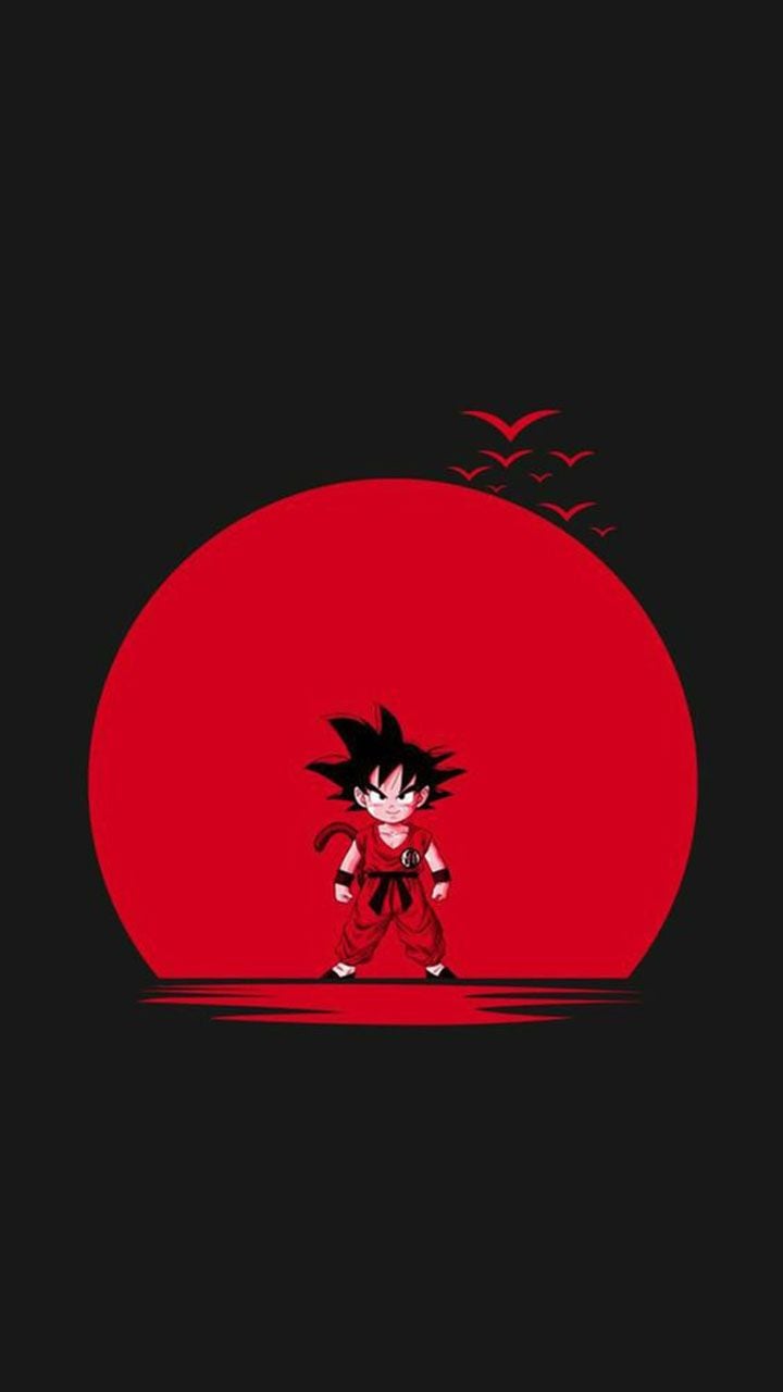 720x1280 Goku Cute Wallpaper