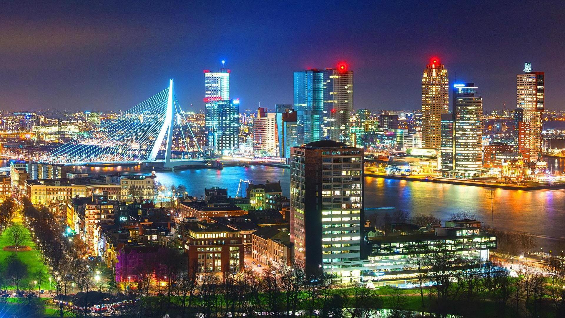 1920x1080 Rotterdam. Europe wallpaper for Android