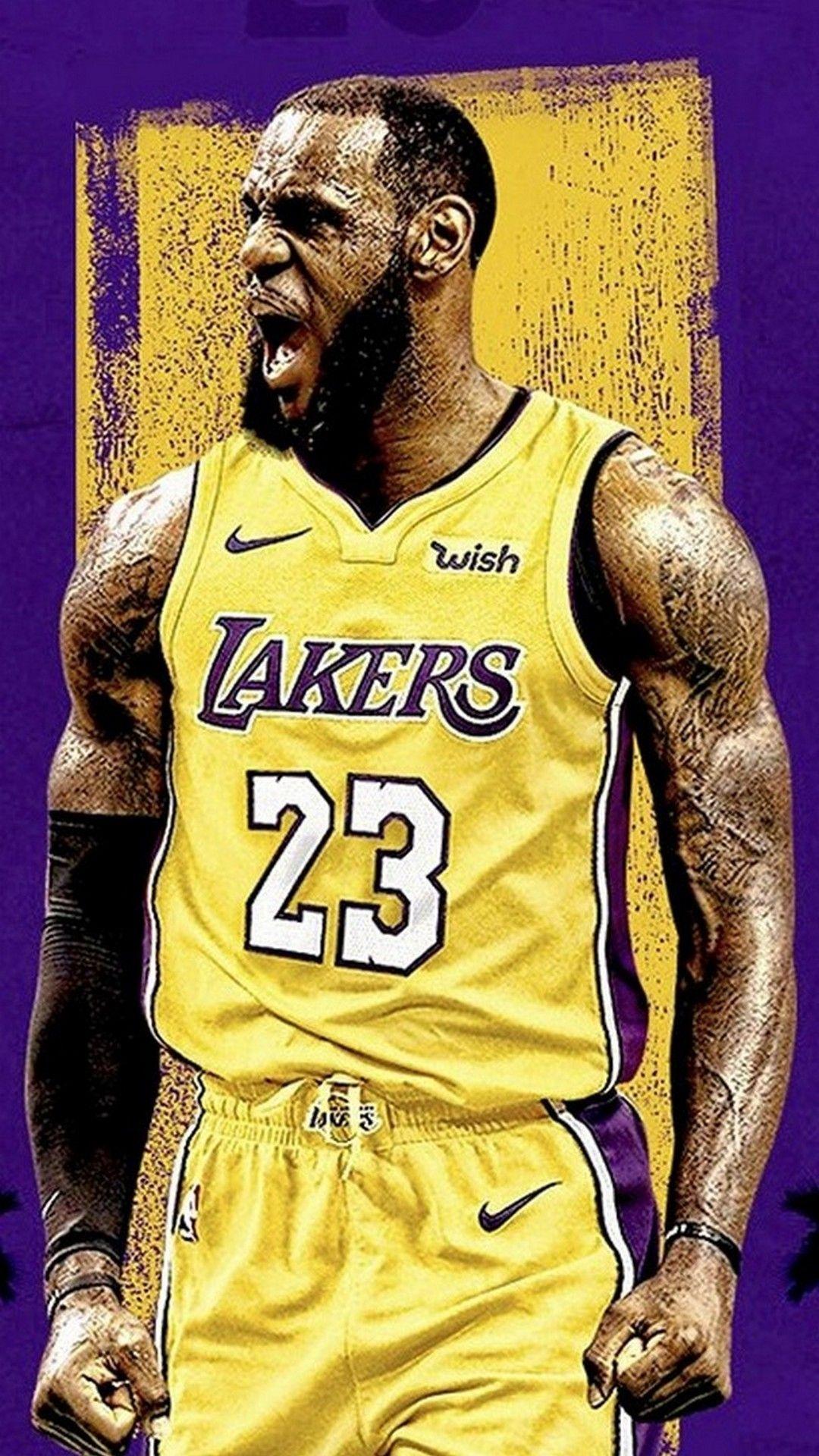 Hình nền 1080x1920 Lebron James Lakers iPhone.  2019 Hình nền iPhone 3D