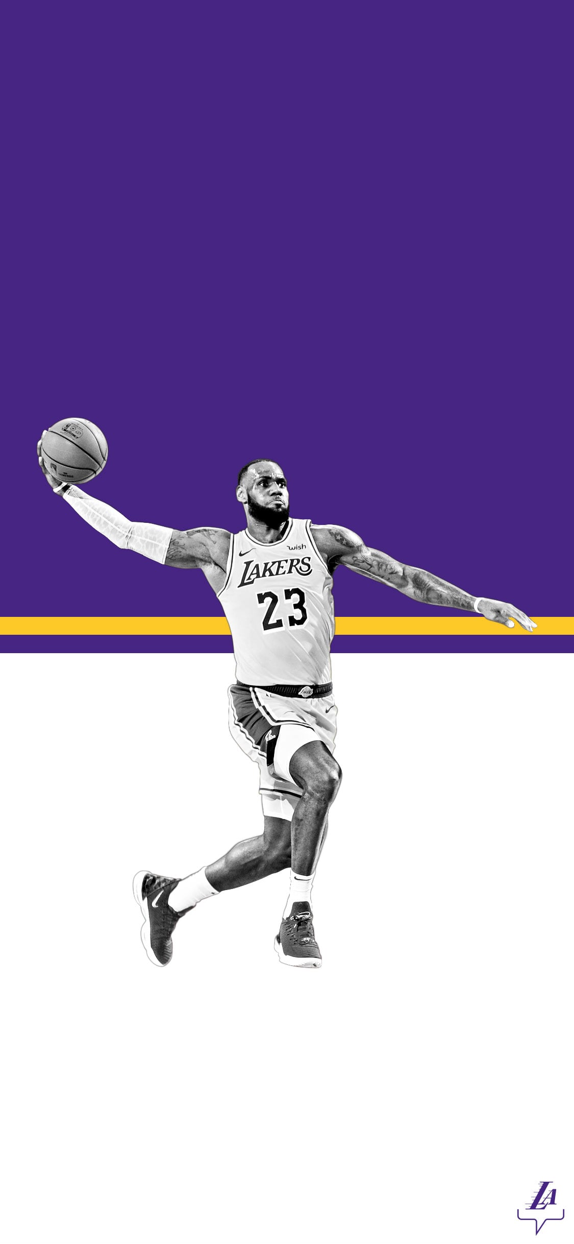 Hình nền và đồ họa thông tin 1125x2436 Lakers.  Los Angeles Lakers