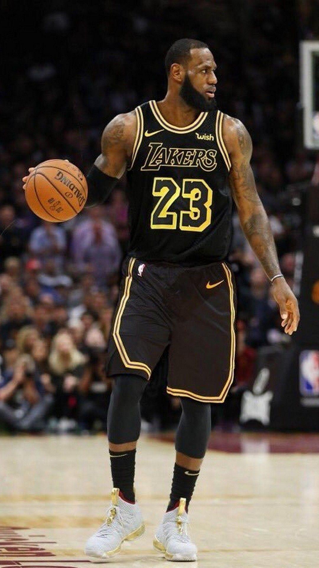 Hình nền iPhone 6 1080x1920 LeBron James LA Lakers.  Bóng rổ 2019