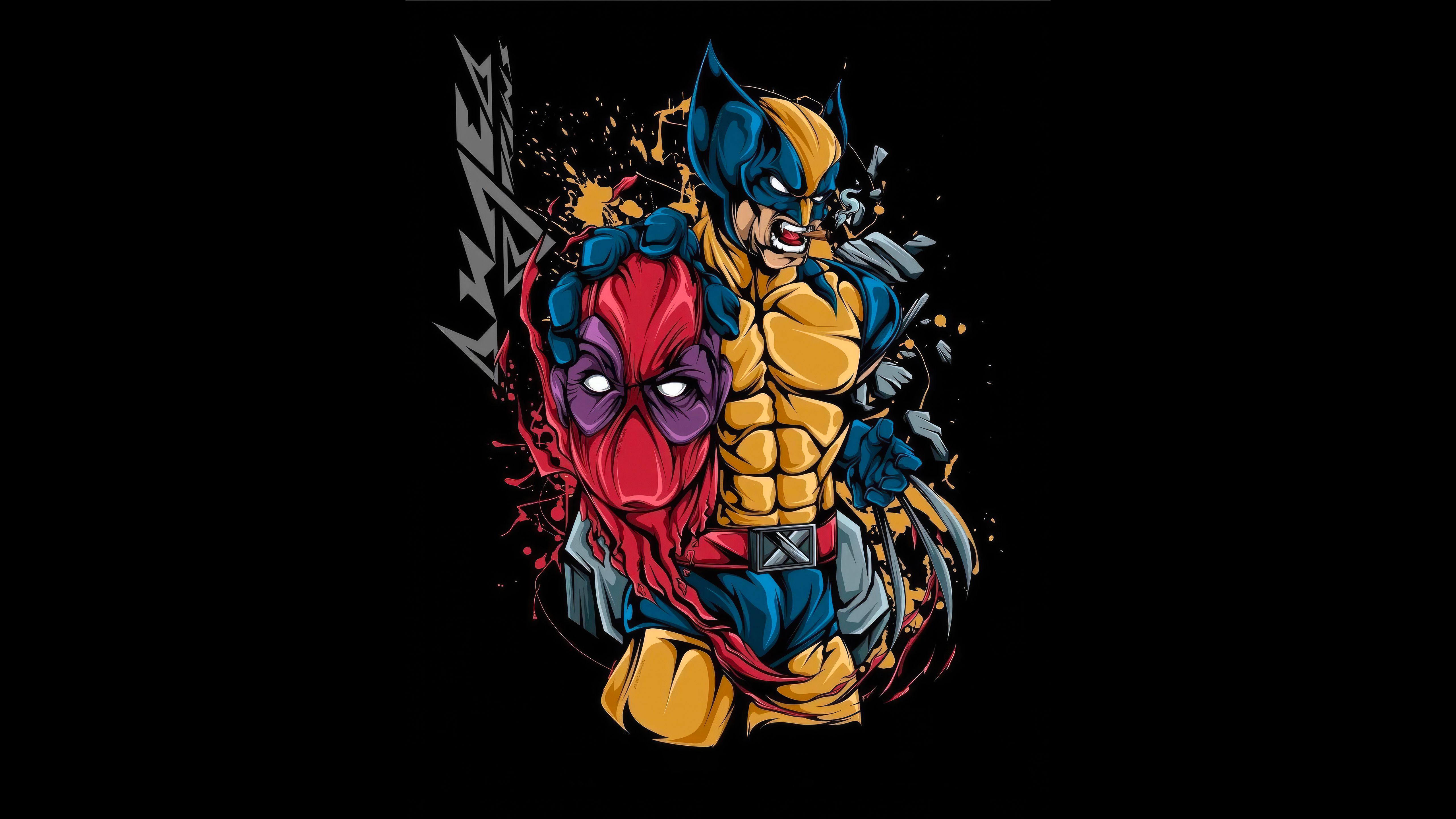 5120x2880 Wolverine X Deadpool 5k Wallpaper, HD Superheroes Wallpaper, 4k Wallpaper , Image, Background, Photos and Picture