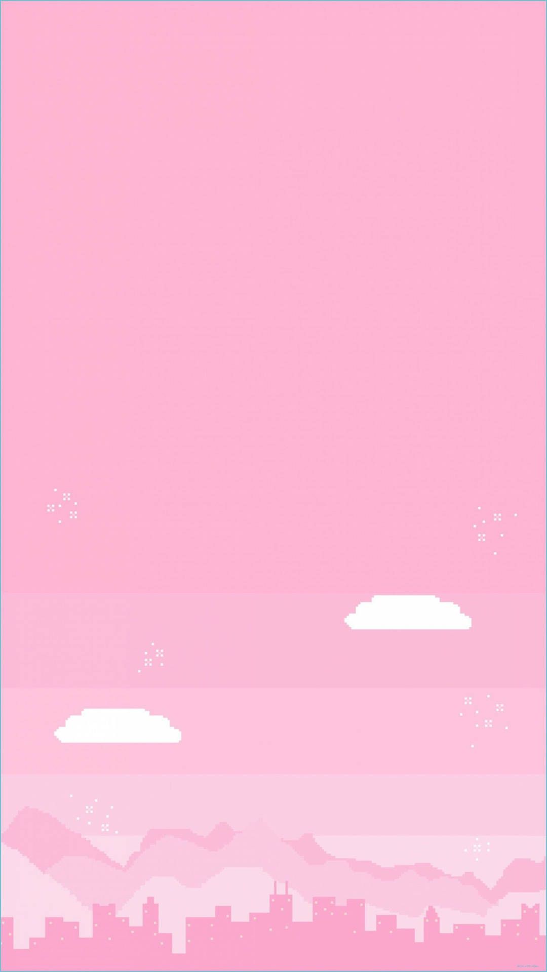 1080x1920 Download Light Pink Aesthetic Pixel Art