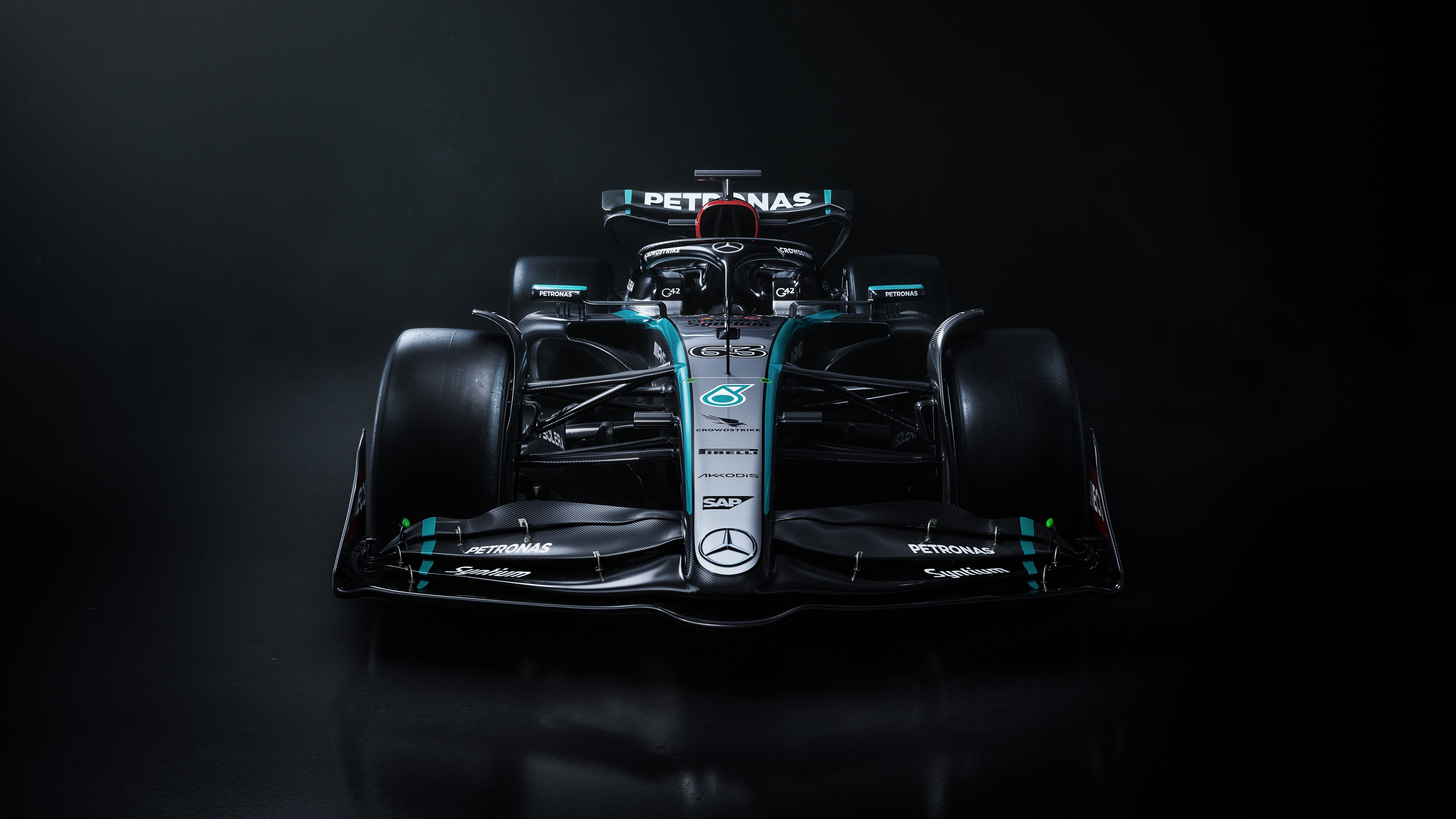 6500x3656 Mercedes F1 2024 W15 Wallpaper