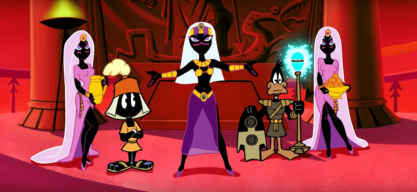 1366x629 Queen Tyr'ahnee from Duck Dodgers S1