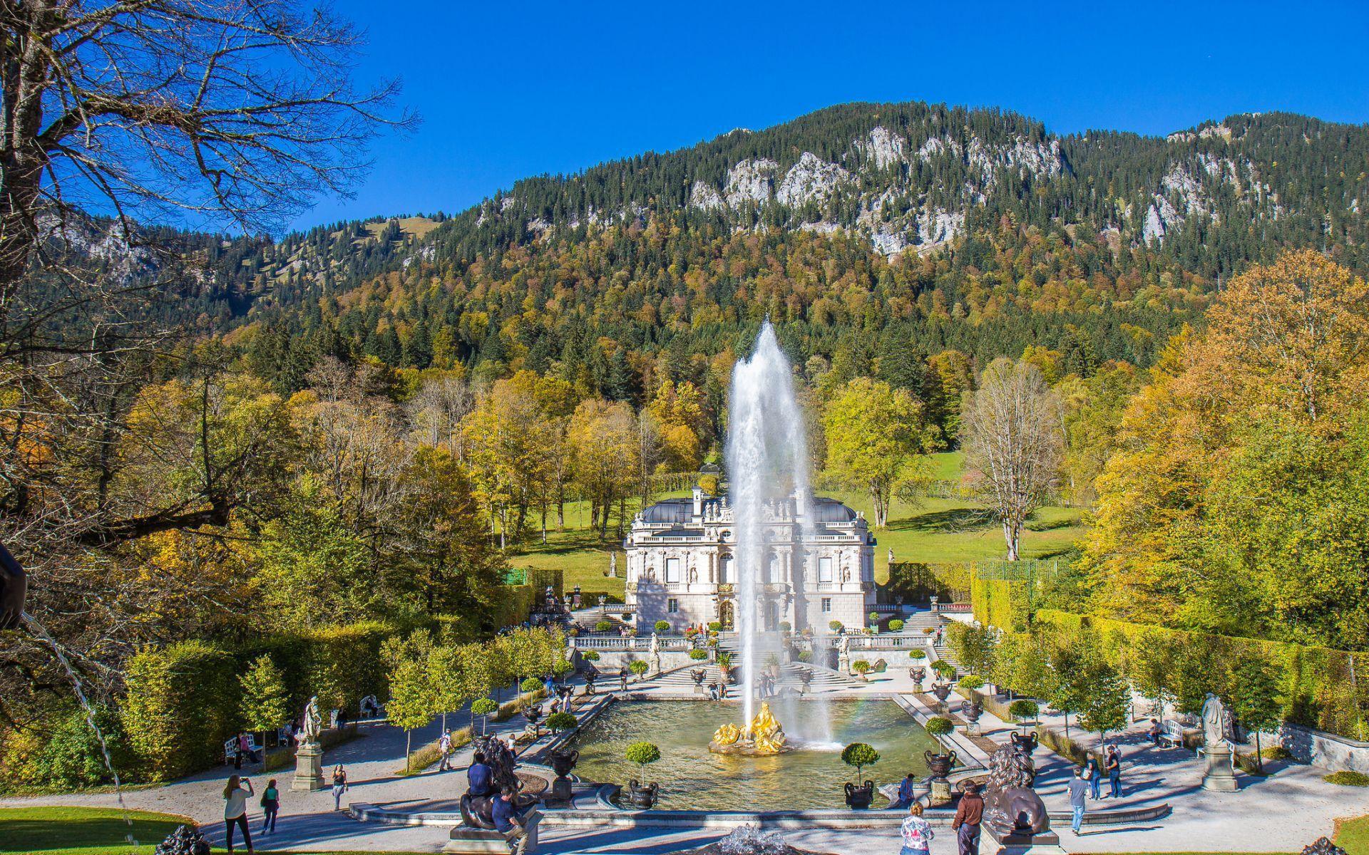 1920x1200 Linderhof Palace Wallpaper Background