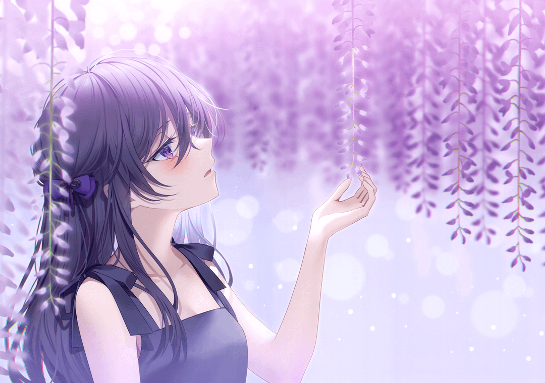 Lavender Anime Wallpapers - Top Free Lavender Anime Backgrounds ...