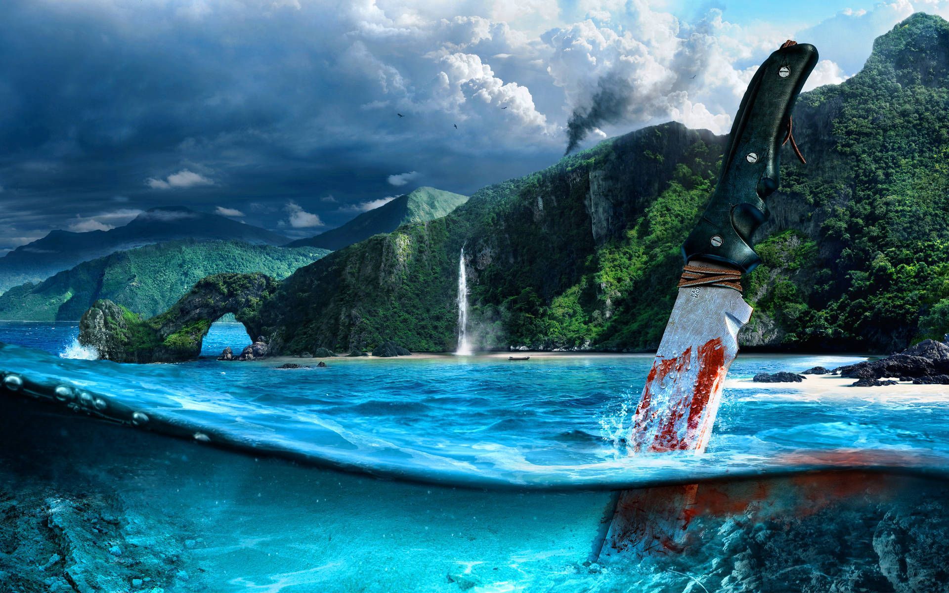 1920x1200 Download free Far Cry 3 Bloody Knife