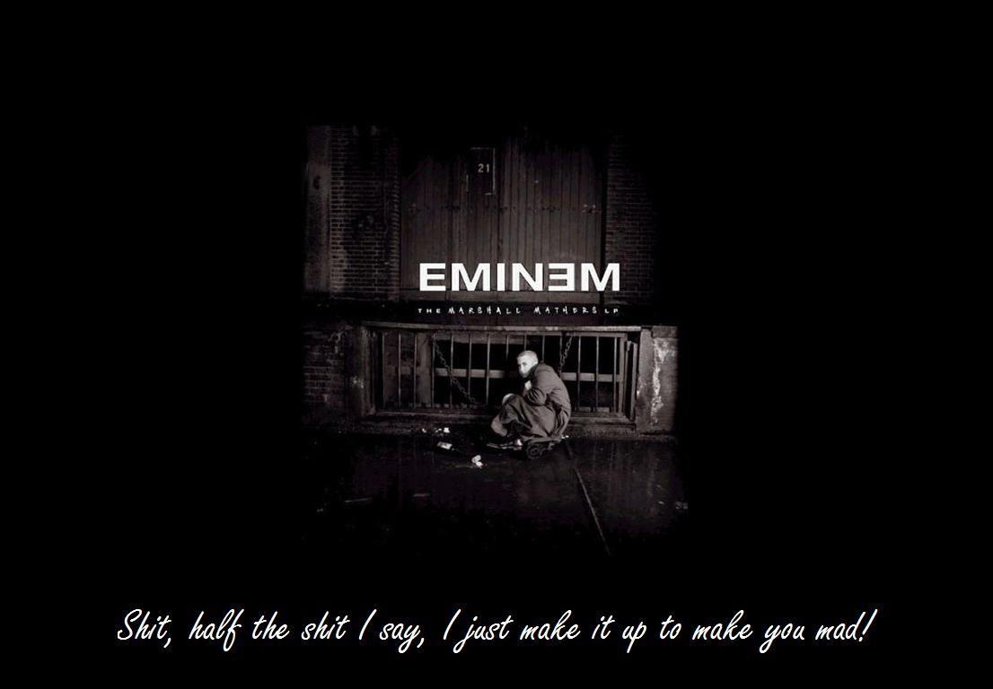 1106x768 kingston: Eminem's Old Album Cover HD Wallpaper