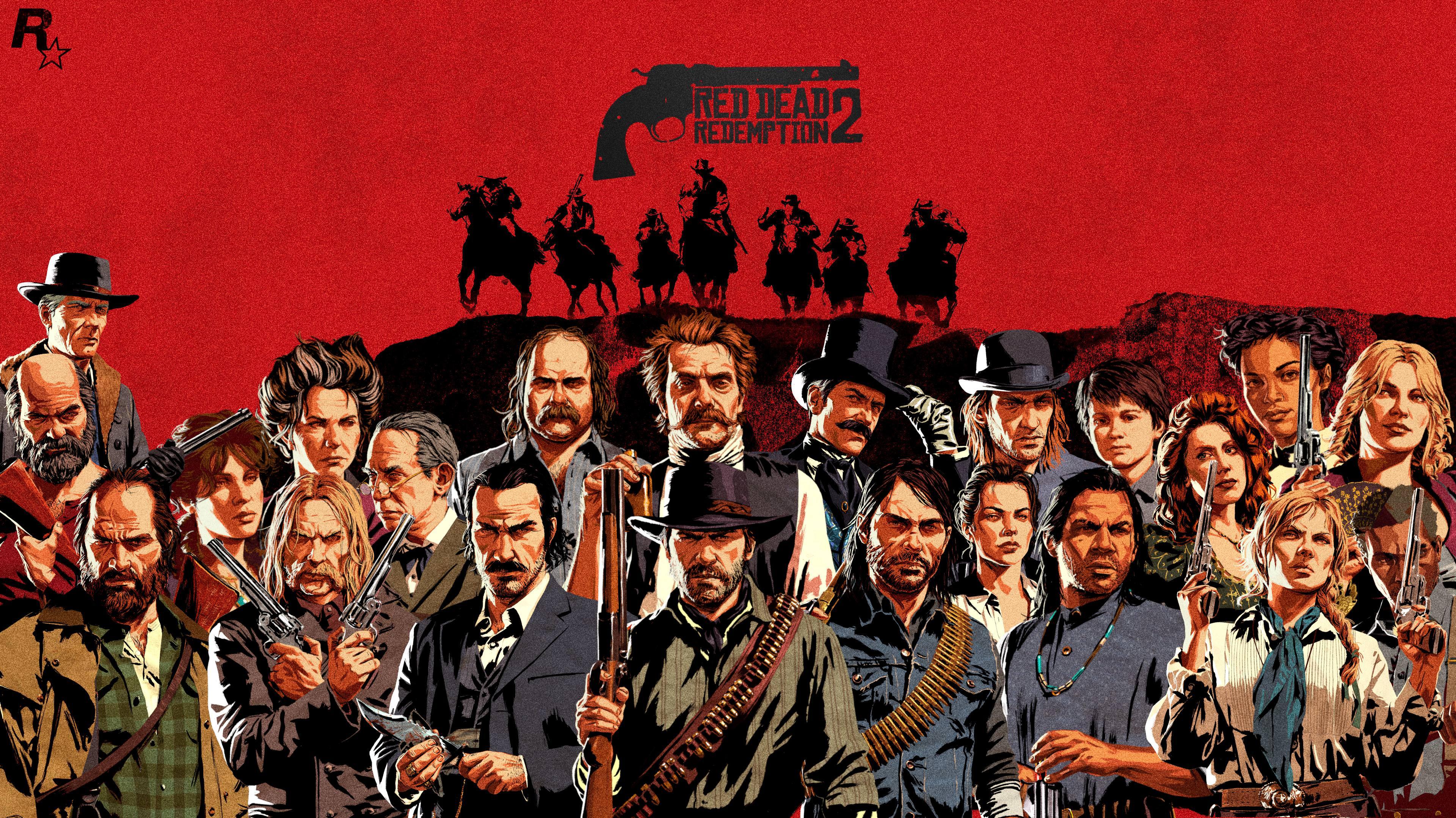3840x2160 Red dead redemption 2 wallpaper