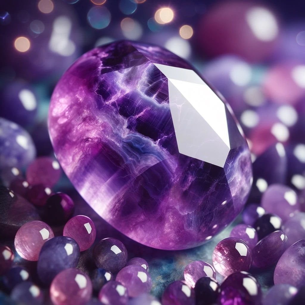 1024x1024 Sugilite, a precious stone