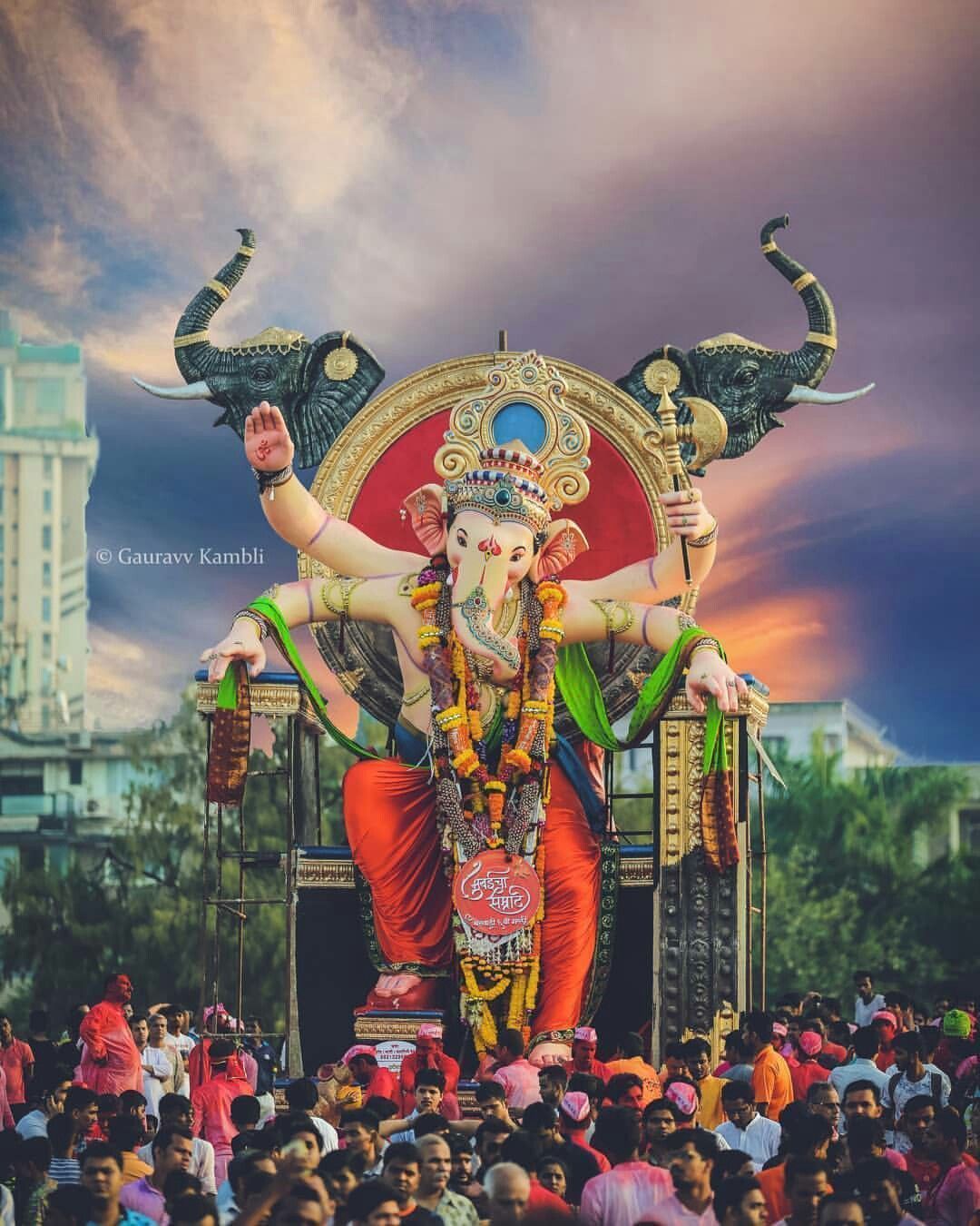 1080x1350 Mumbai cha samrat. Ganesh wallpaper