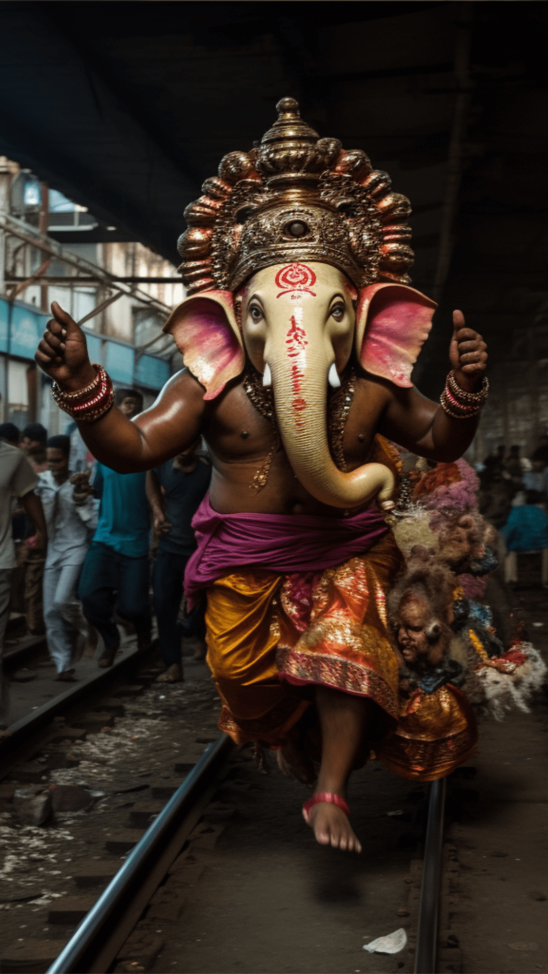 1080x1920 If Ganpati Bappa was living in Mumbai