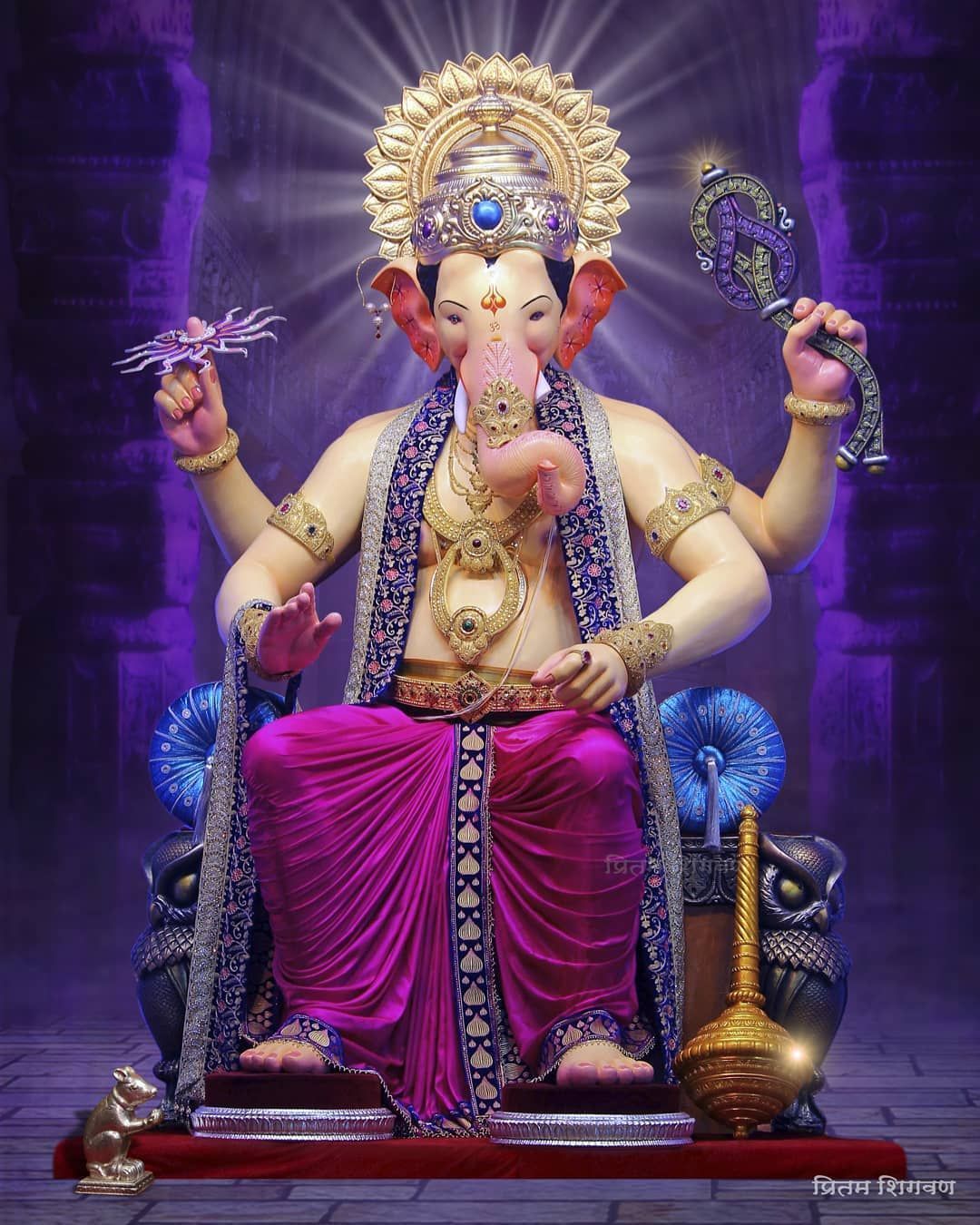 1080x1350 Happy ganesh chaturthi image