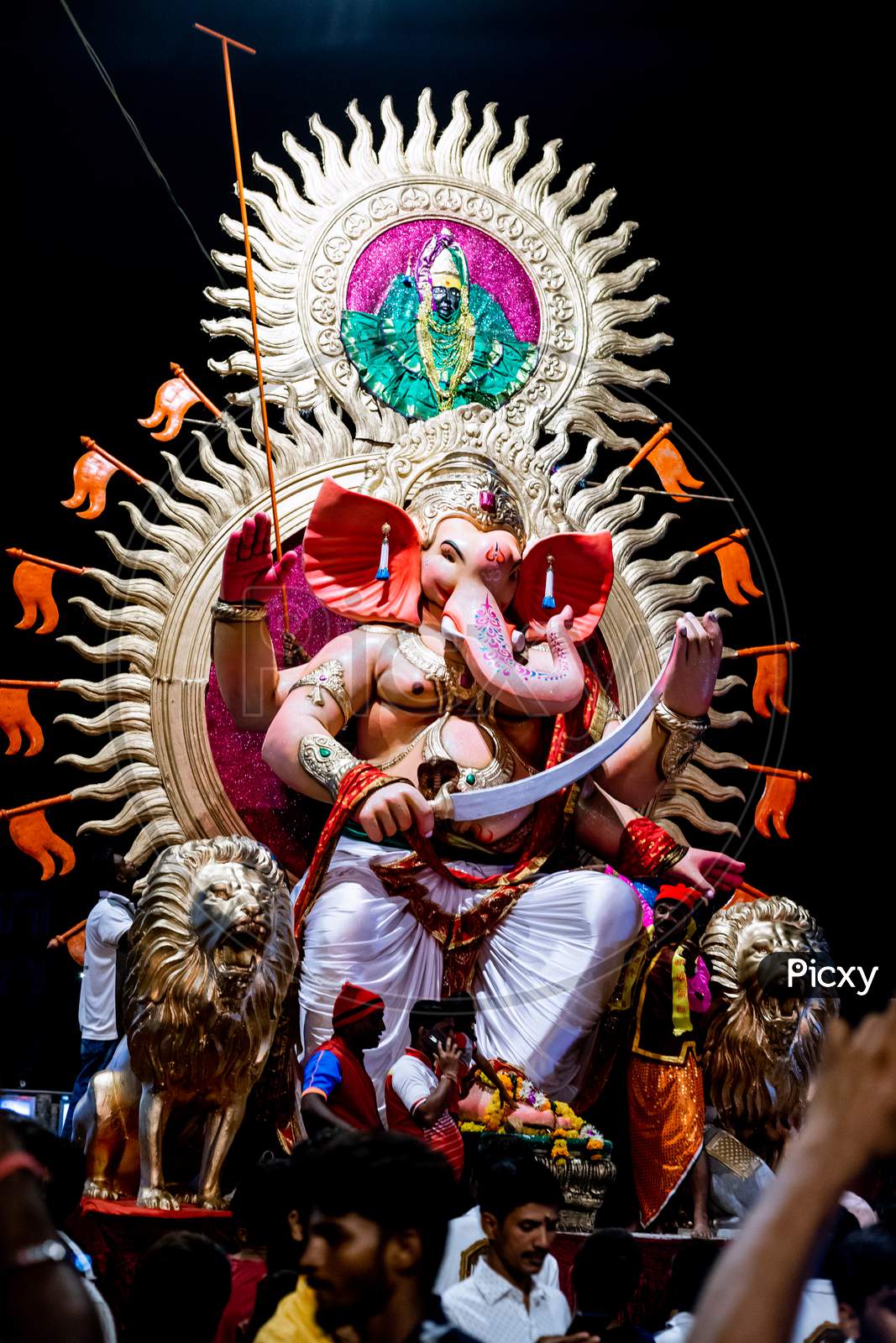 1067x1600 Image Of Ganesh Chaturthi Festival In Mumbai, India. ZZ940077 Picxy
