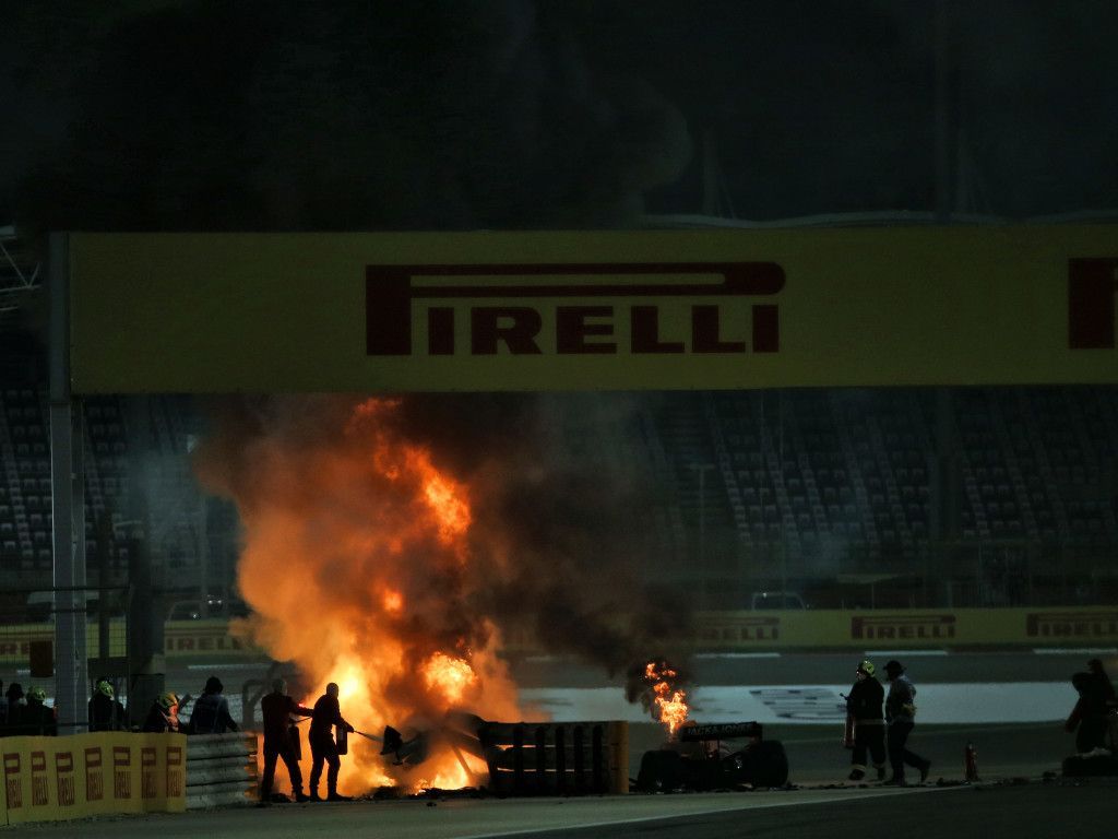 1024x768 Romain Grosjean 'saw death coming'