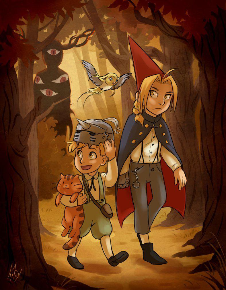 788x1014 FMA and over the garden wall crossover Alchemist