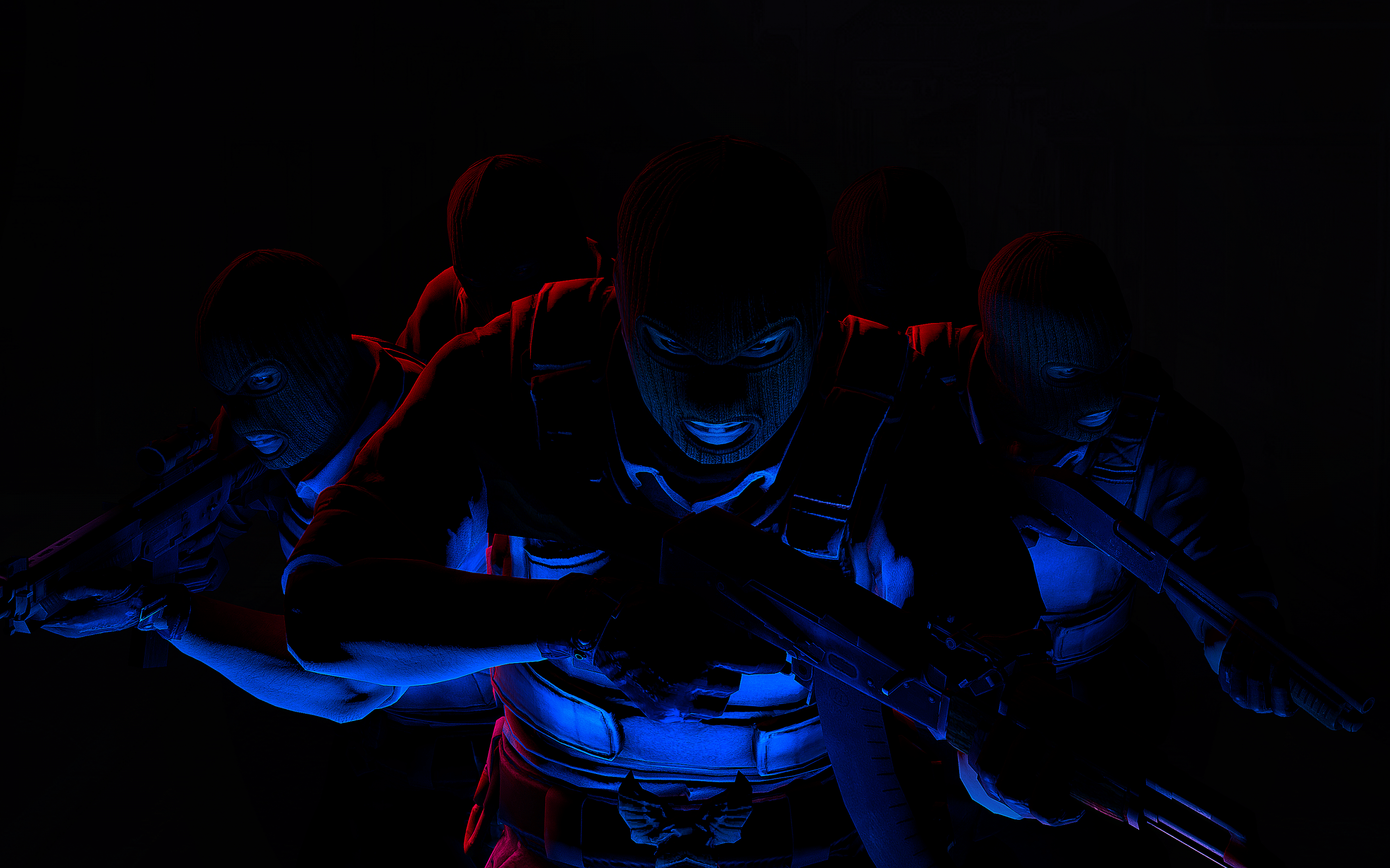 2880x1800 CS GO Wallpaper 4K, Phoenix Team