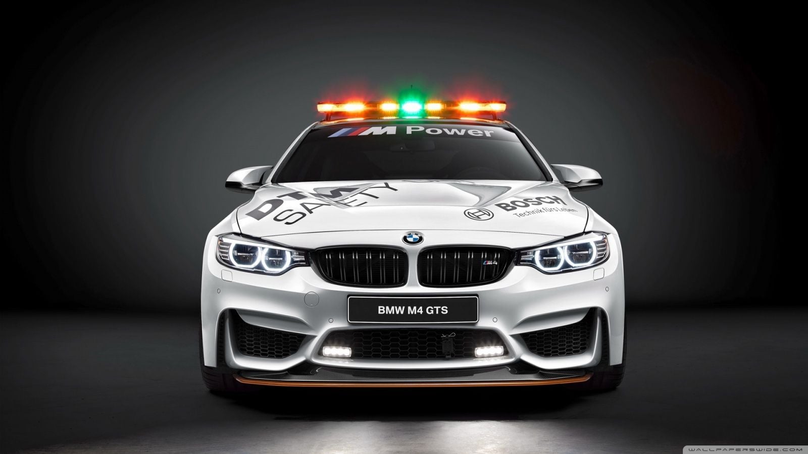 1600x900 BMW M4 GTS Safety Car Ultra HD Desktop