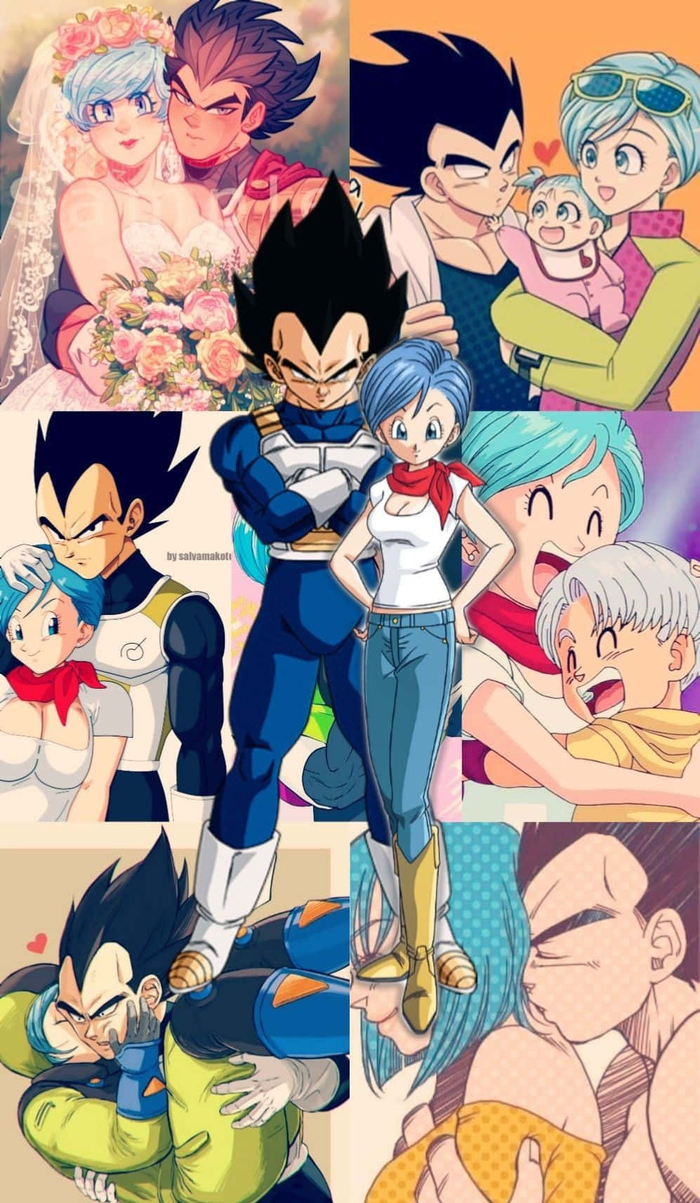 997x1712 Bulma shines bright. Wallpaper